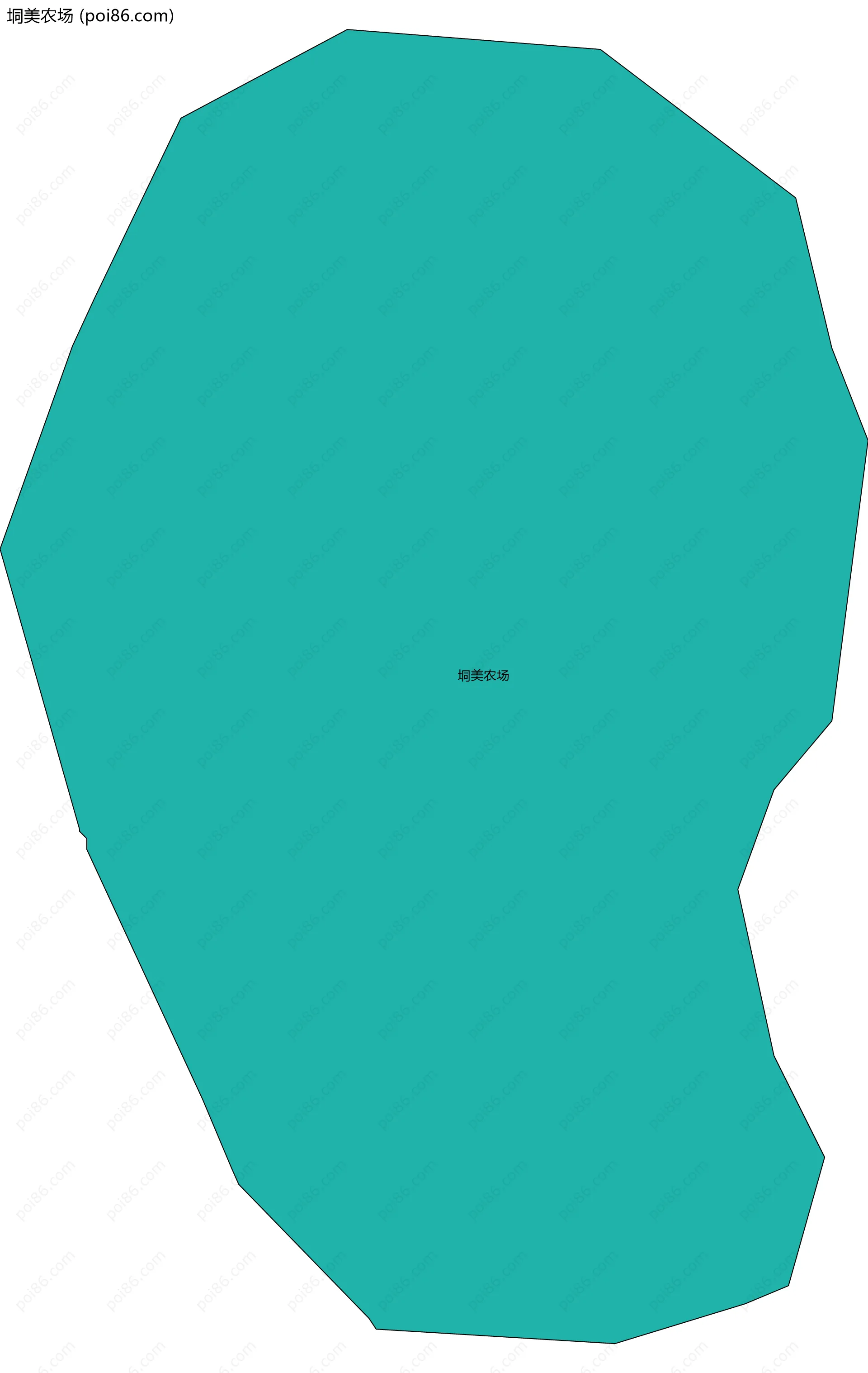 垌美农场边界地图