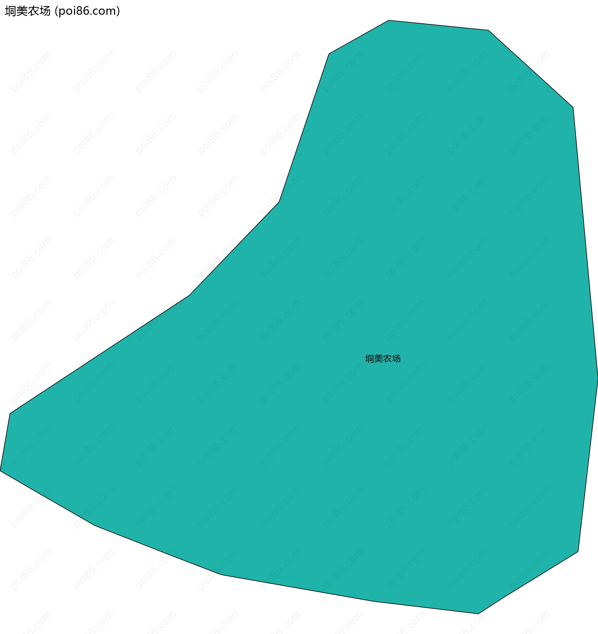 垌美农场边界地图