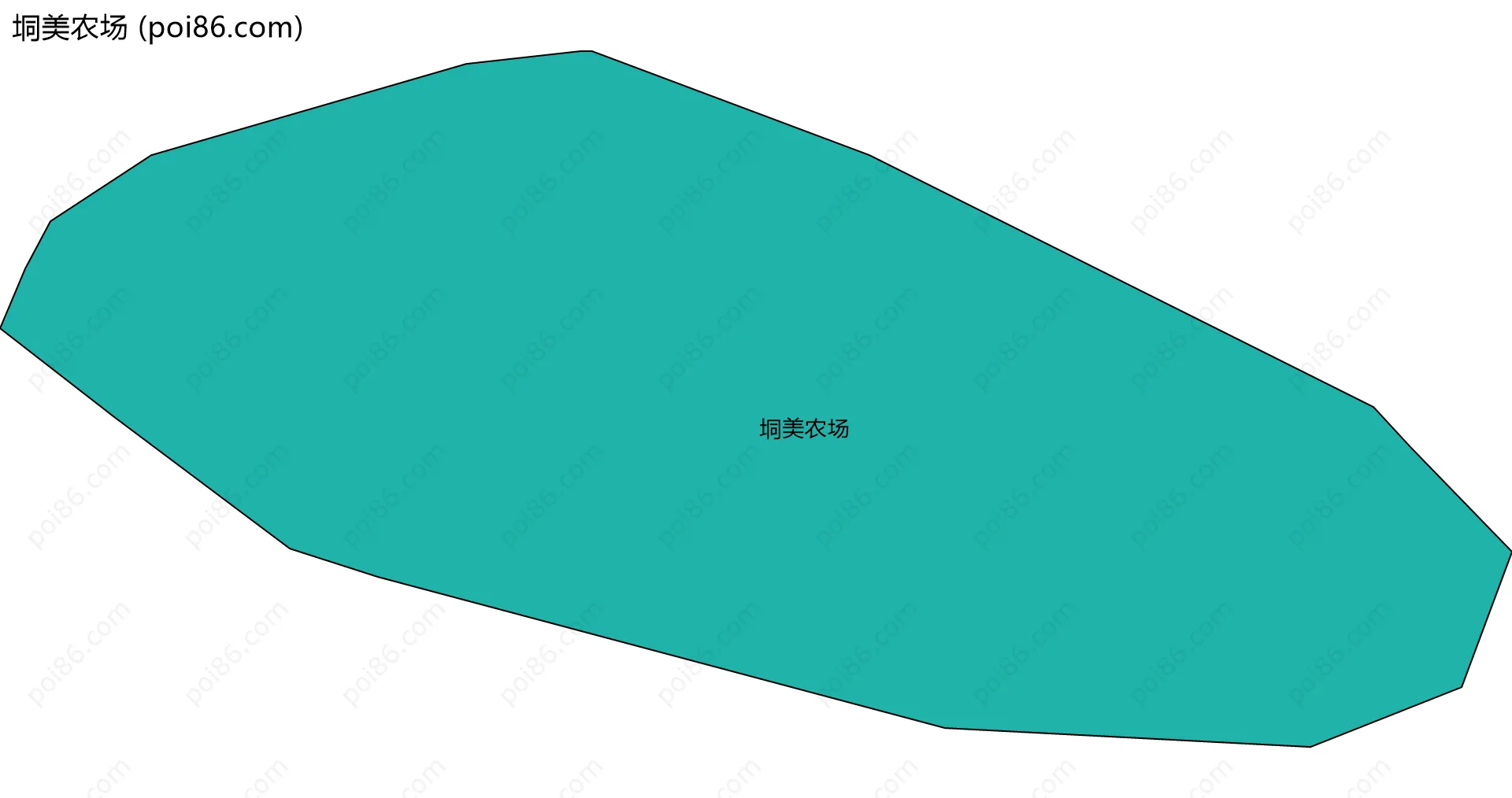 垌美农场边界地图