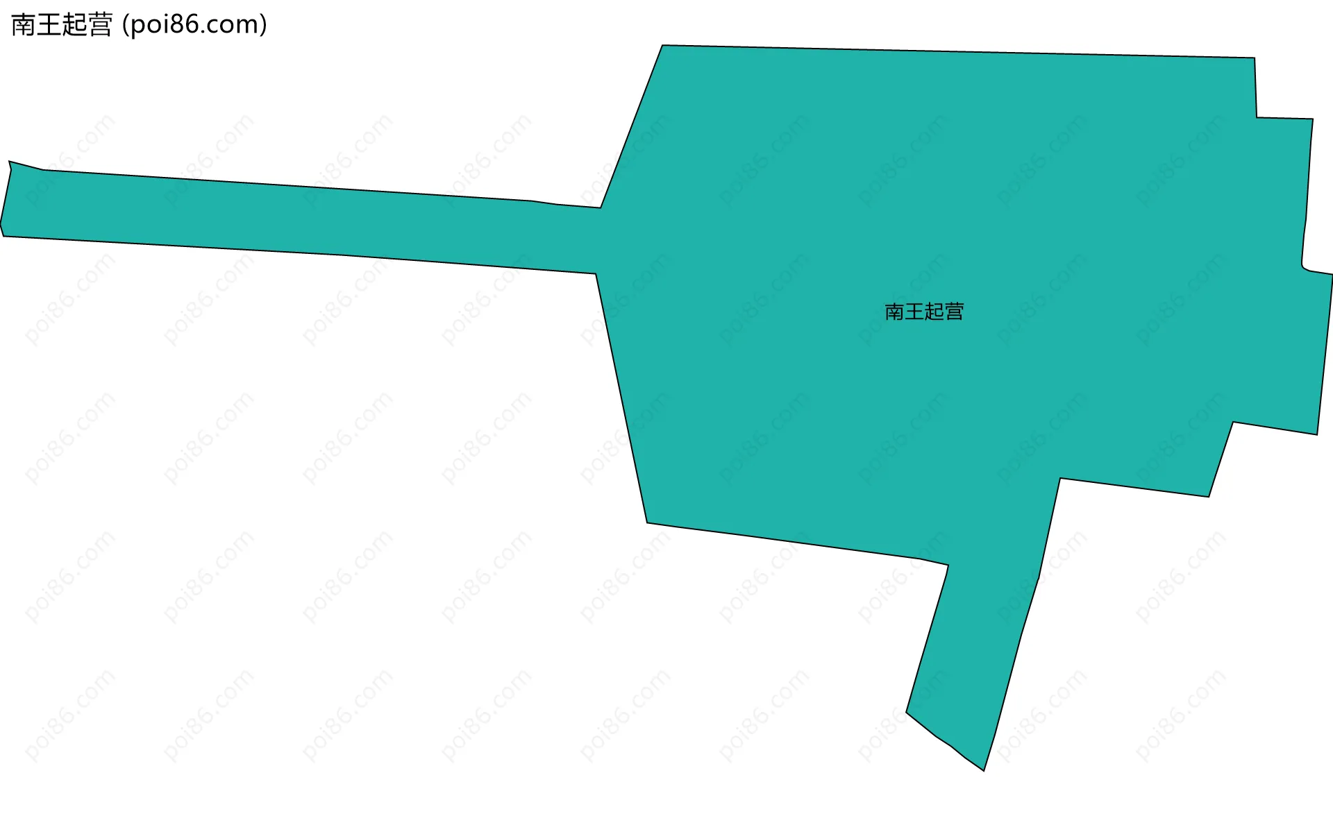 南王起营边界地图