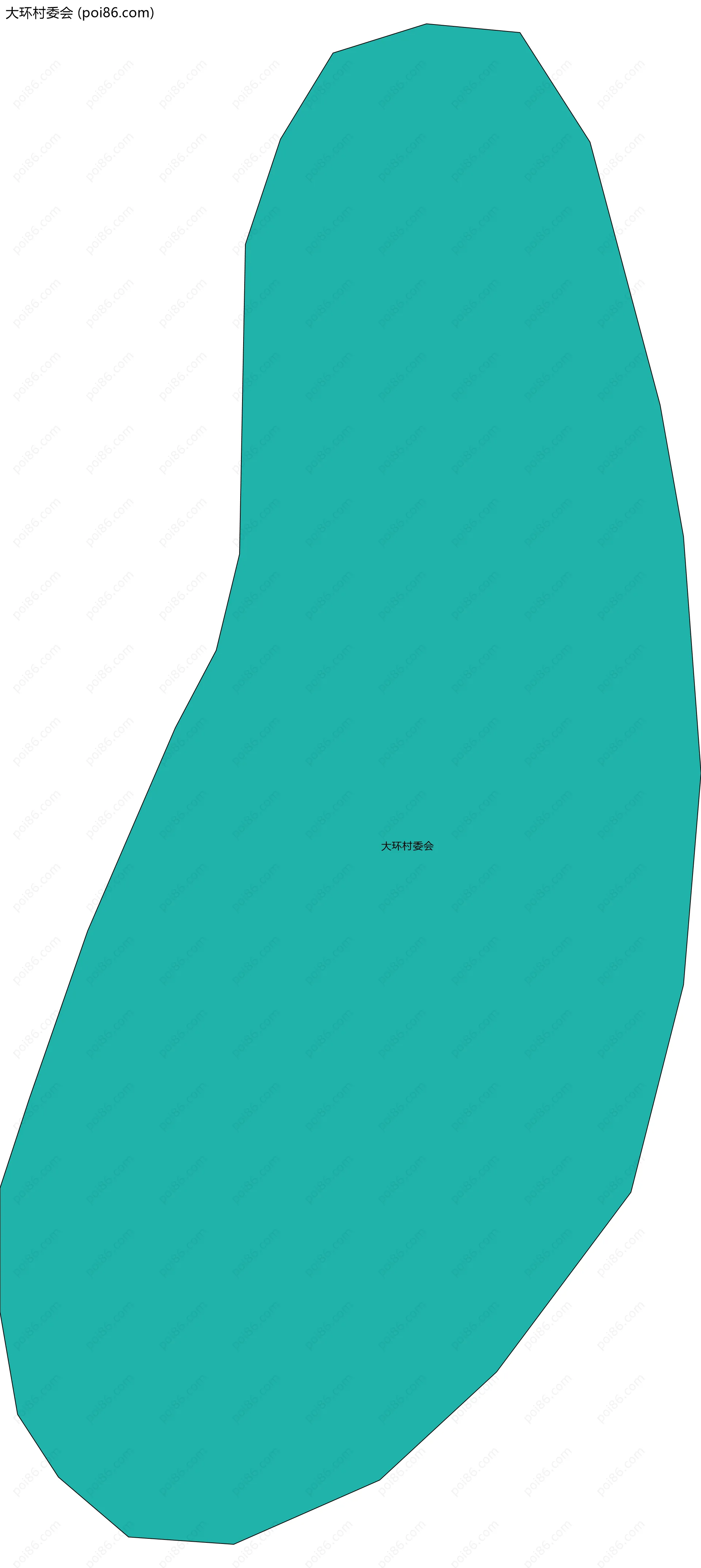 大环村委会边界地图