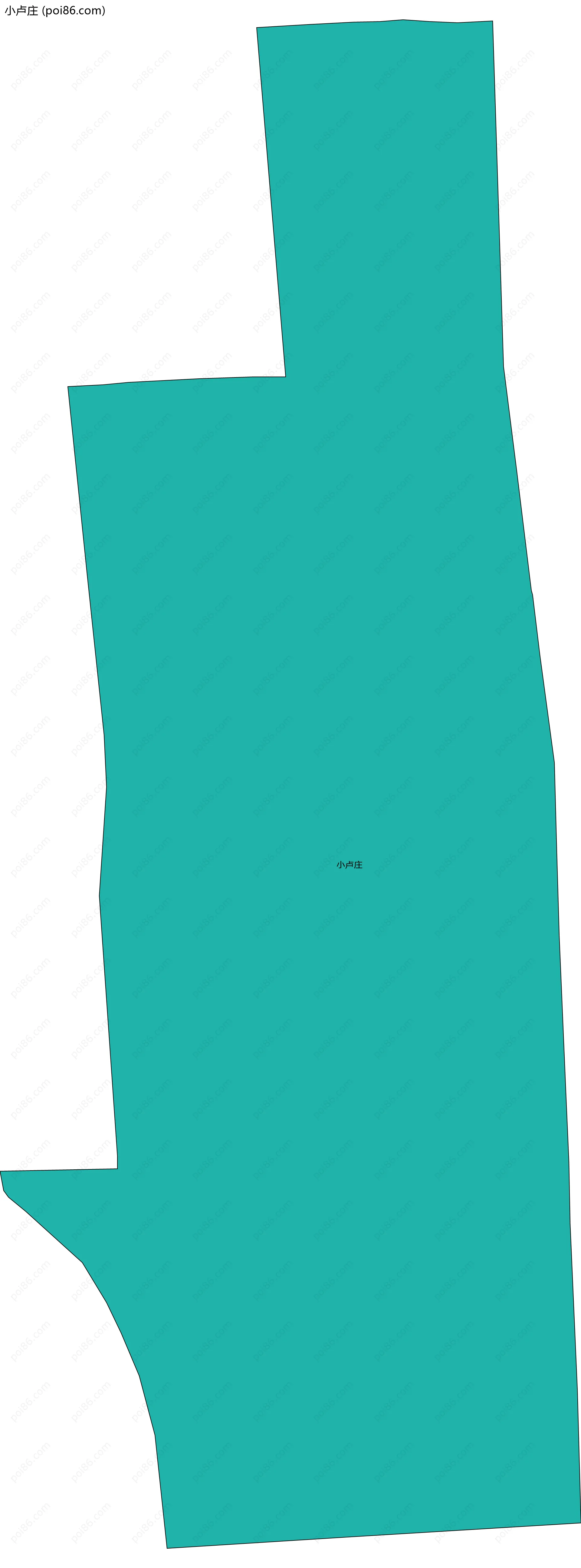 小卢庄边界地图