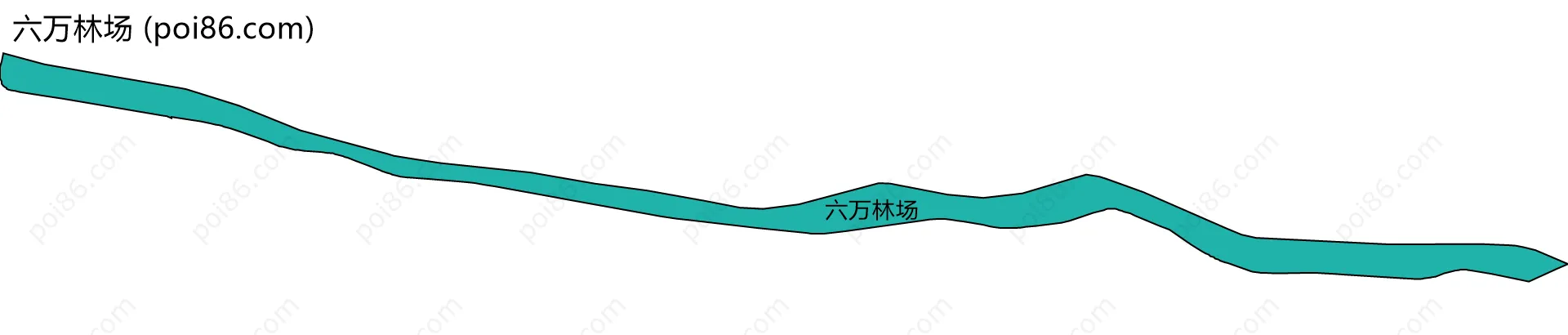 六万林场边界地图