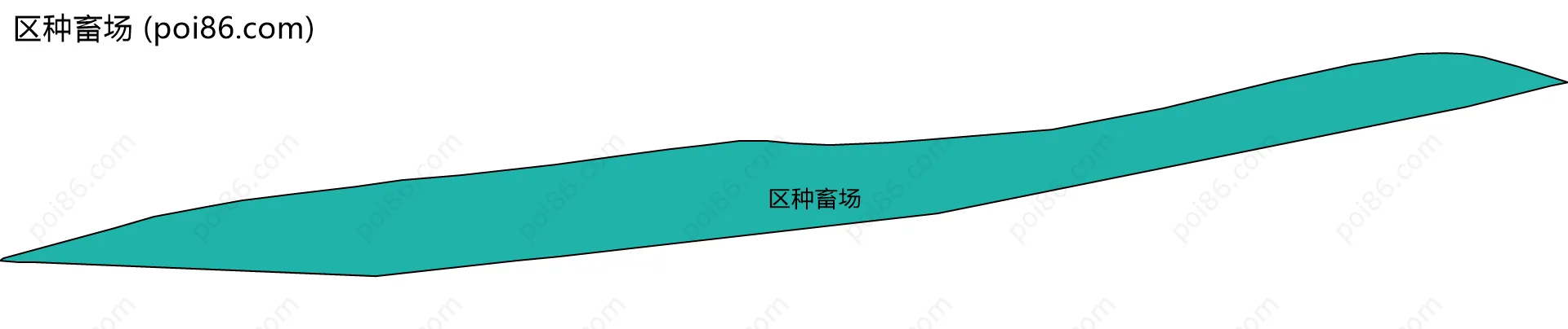 区种畜场边界地图