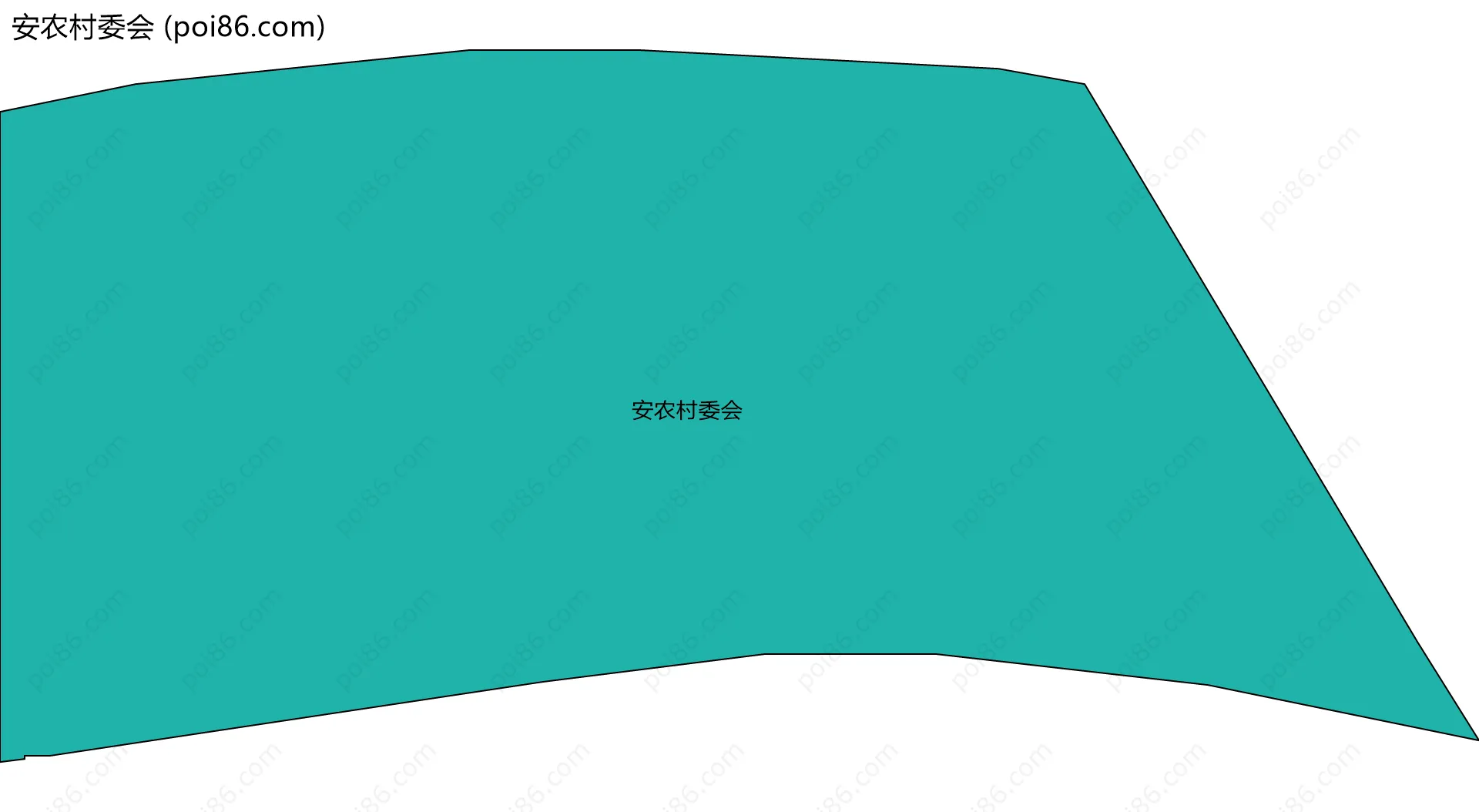 安农村委会边界地图