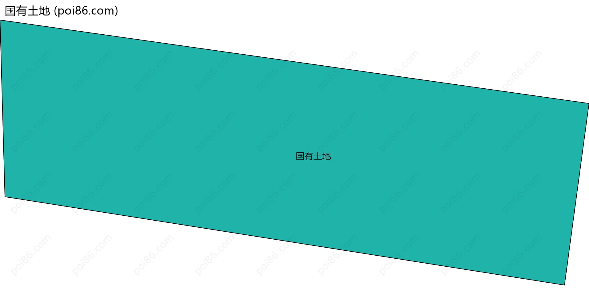 国有土地边界地图