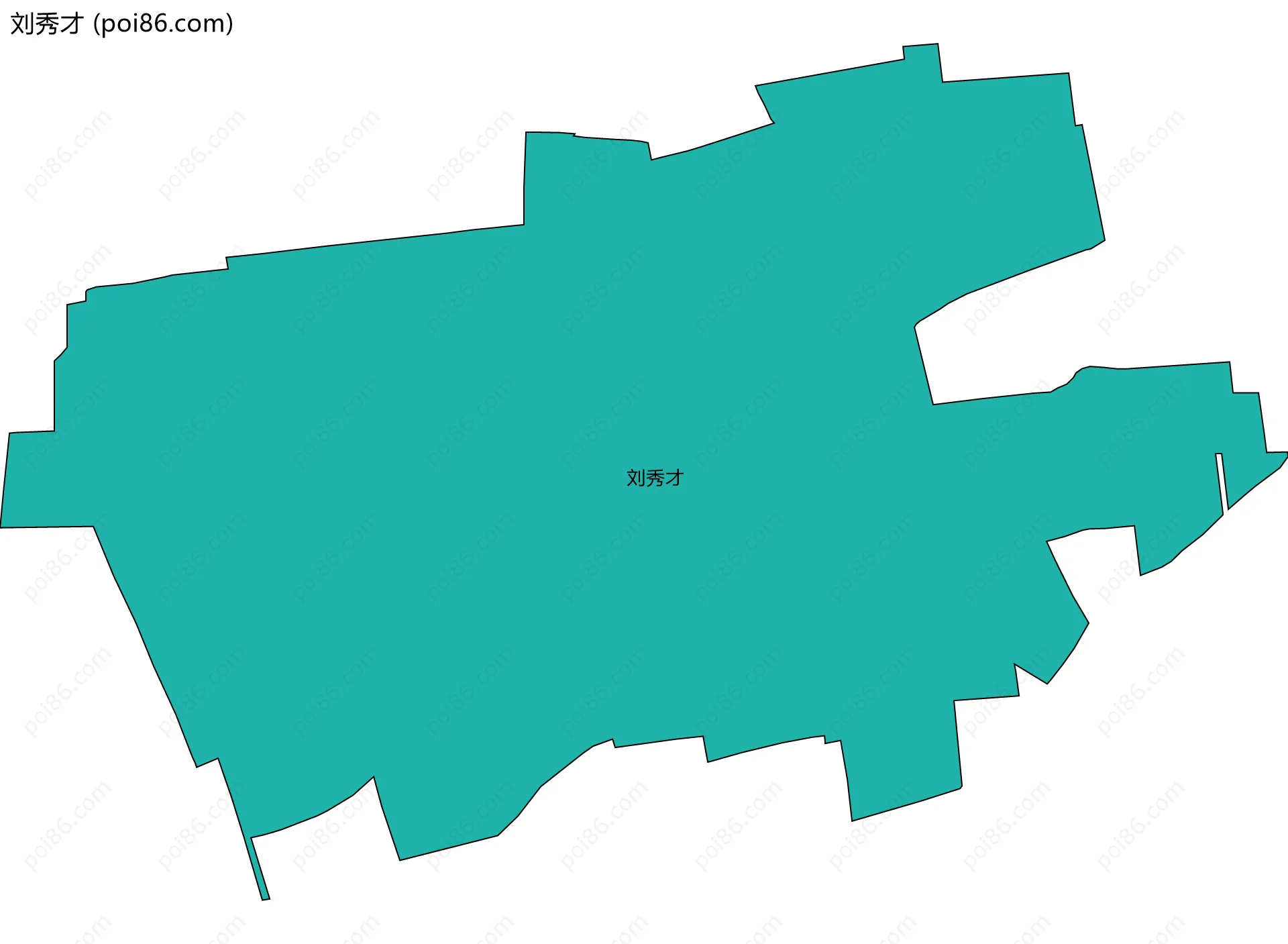 刘秀才边界地图