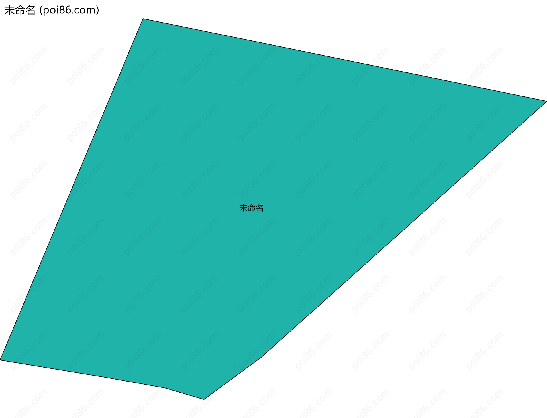 未命名边界地图