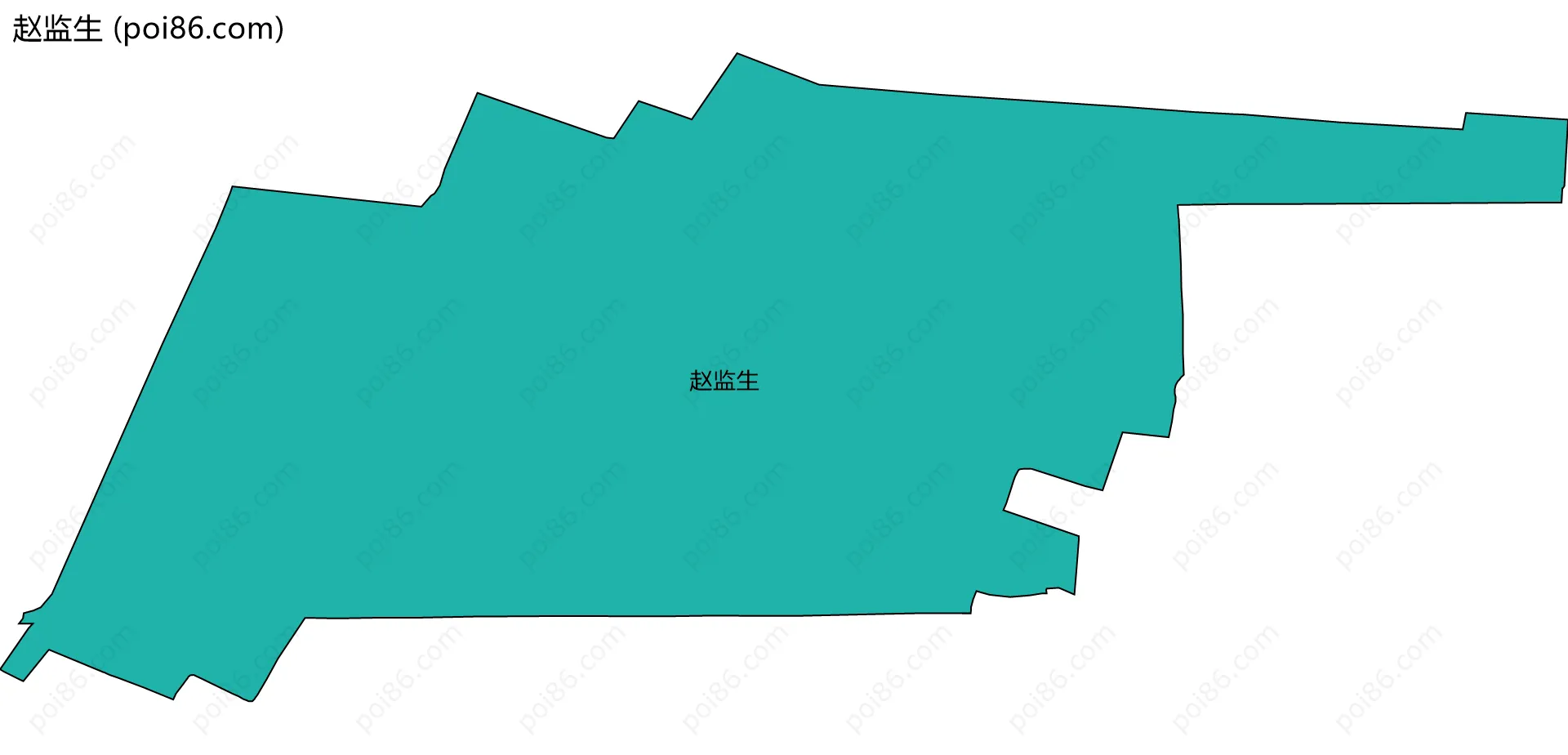 赵监生边界地图