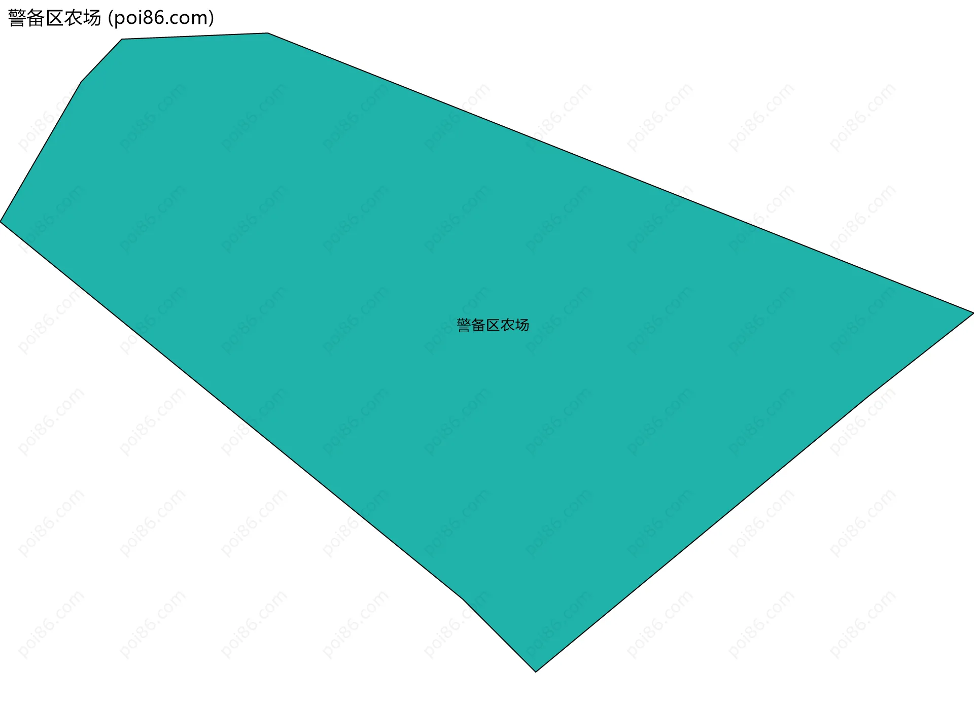 警备区农场边界地图