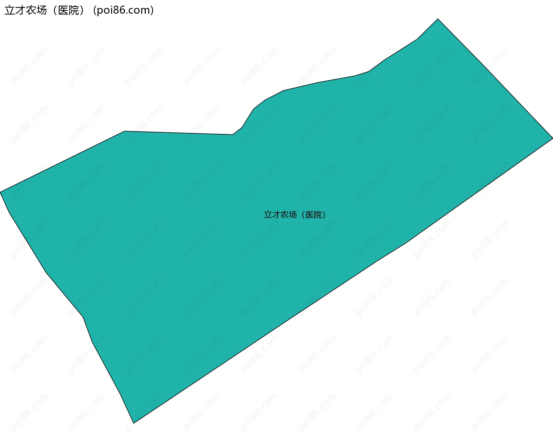 立才农场（医院）边界地图