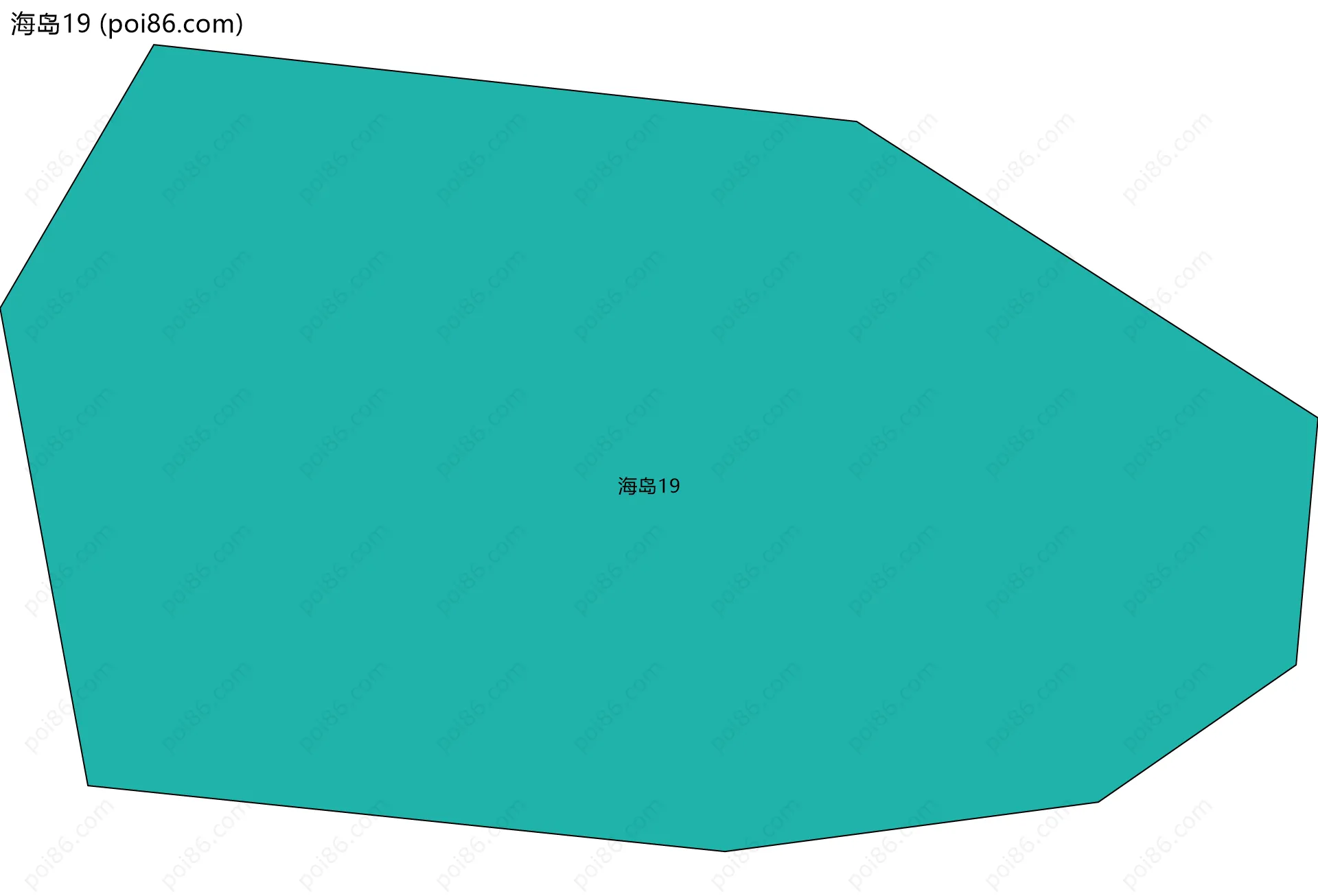 海岛19边界地图