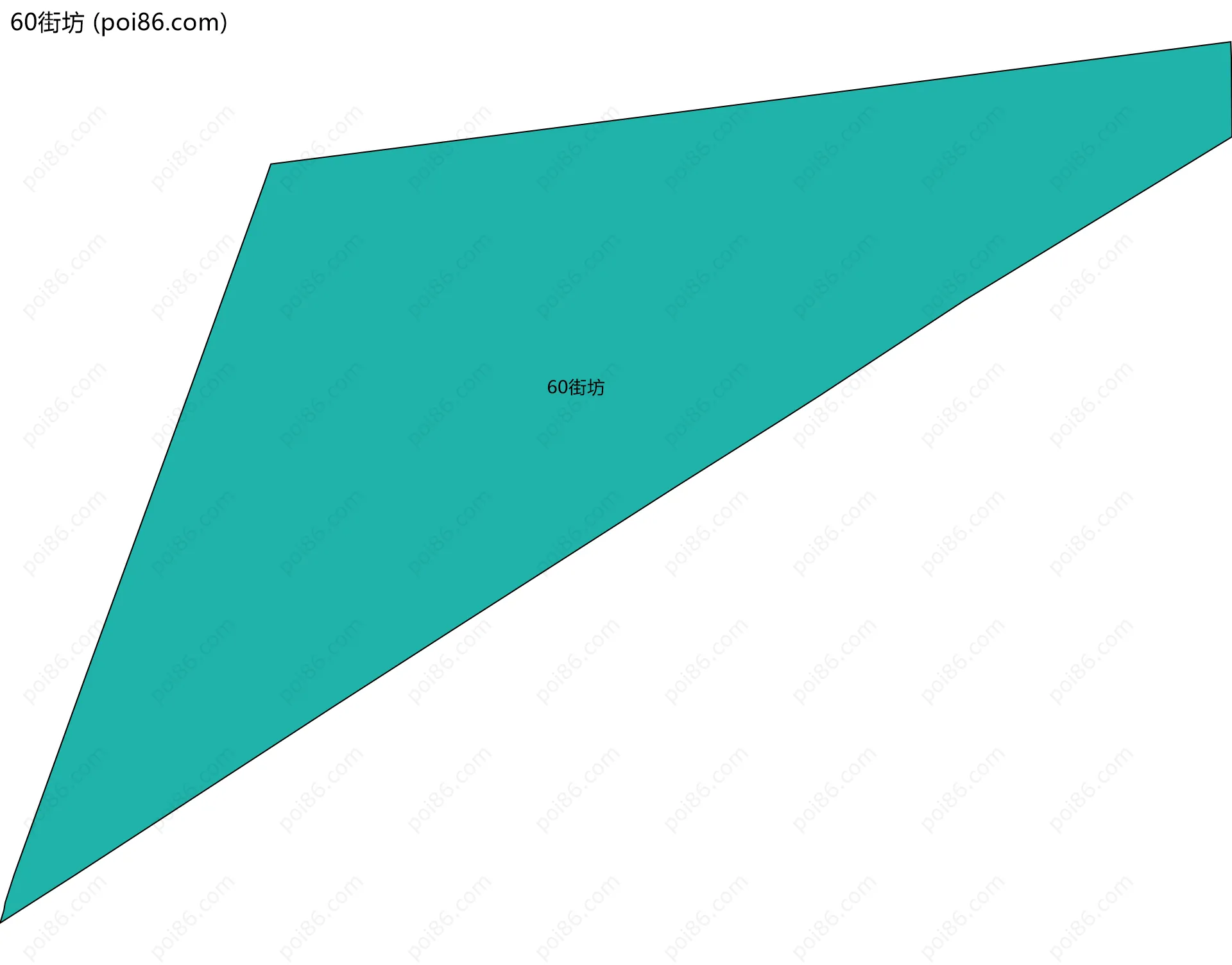60街坊边界地图