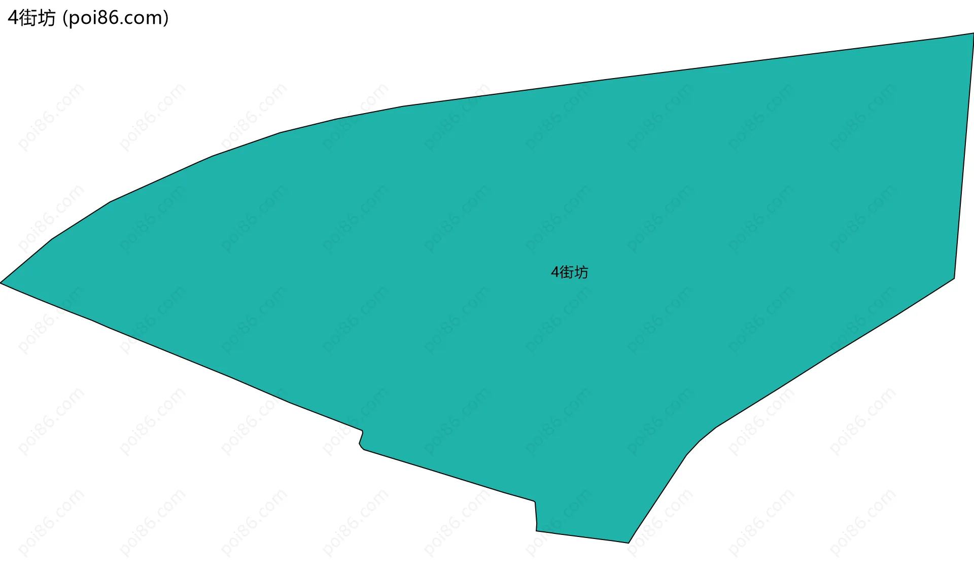 4街坊边界地图