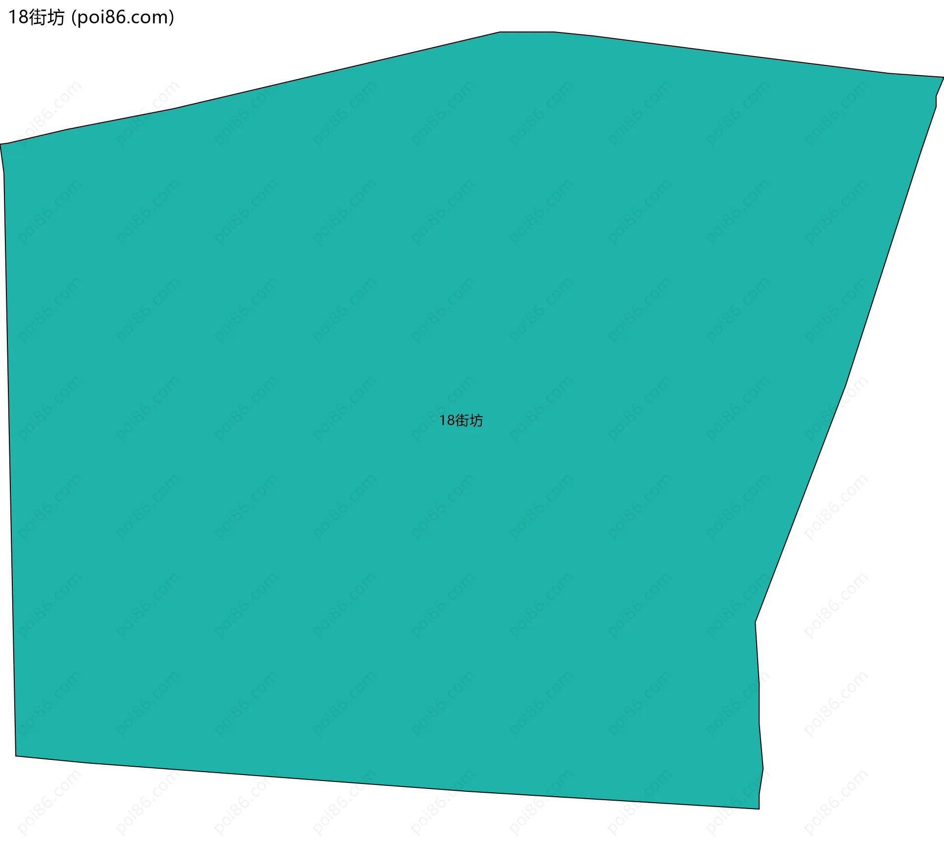 18街坊边界地图