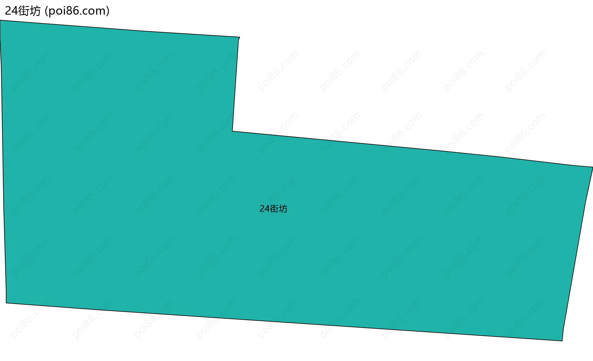 24街坊边界地图