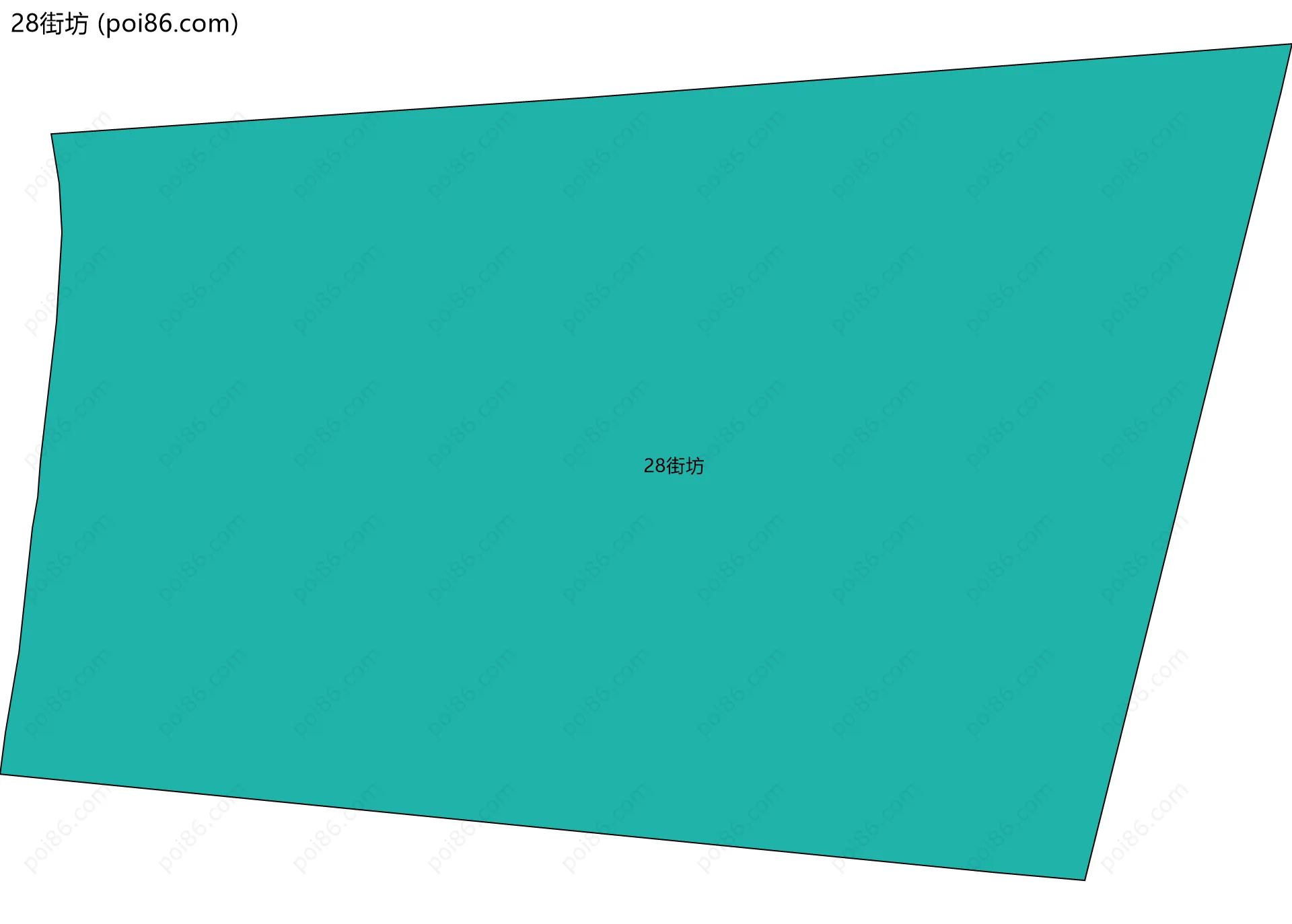 28街坊边界地图