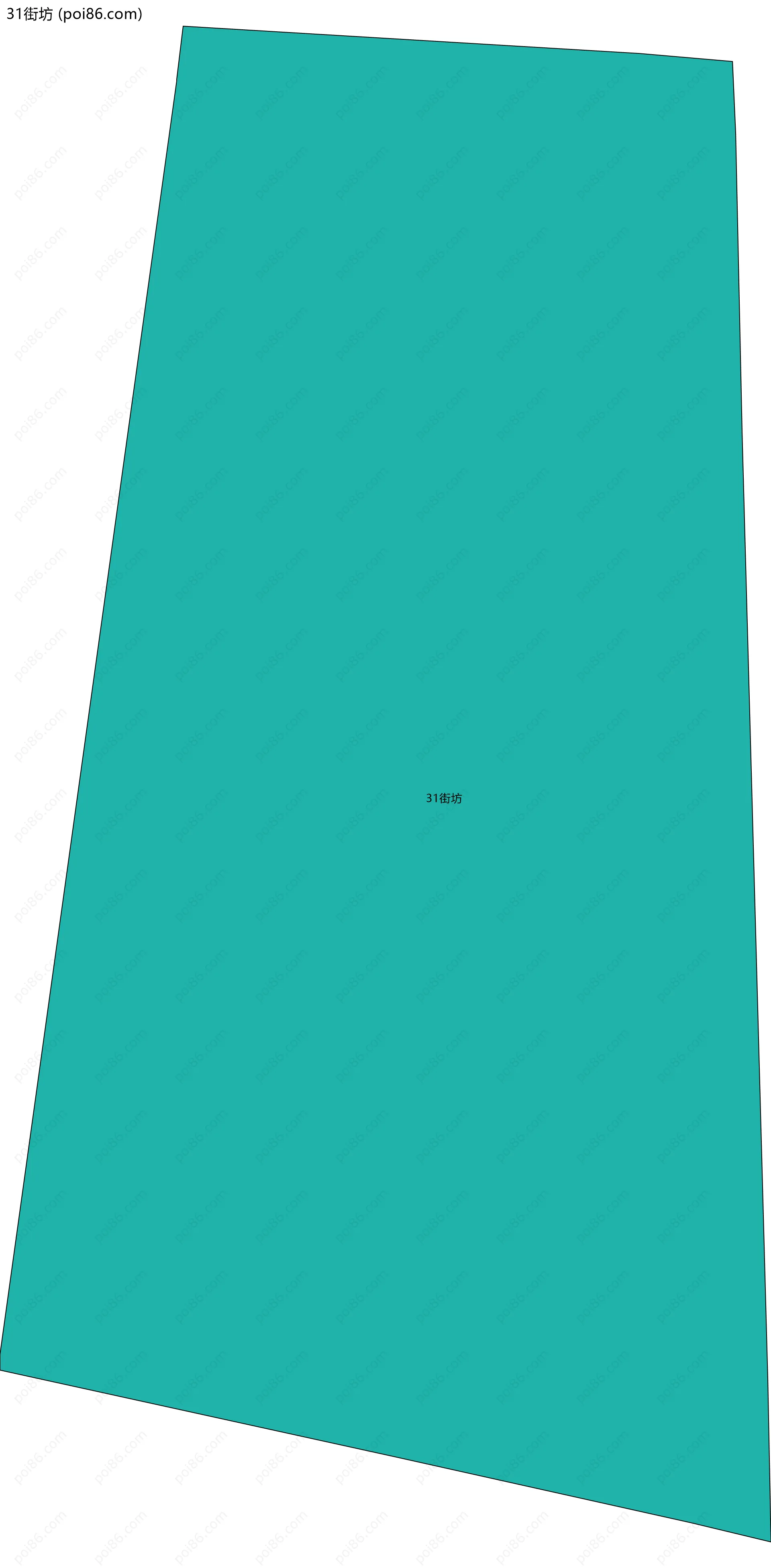 31街坊边界地图