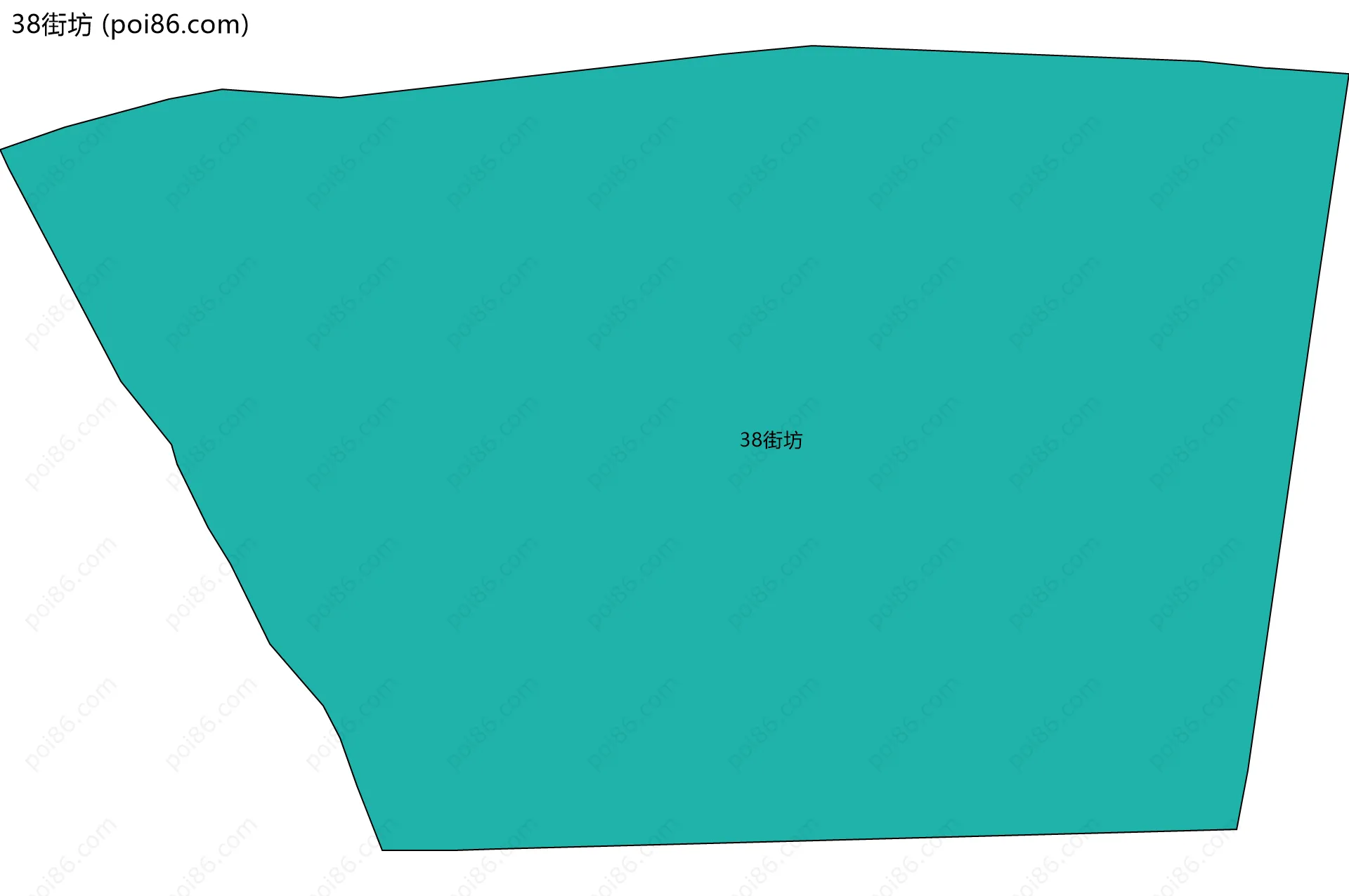 38街坊边界地图