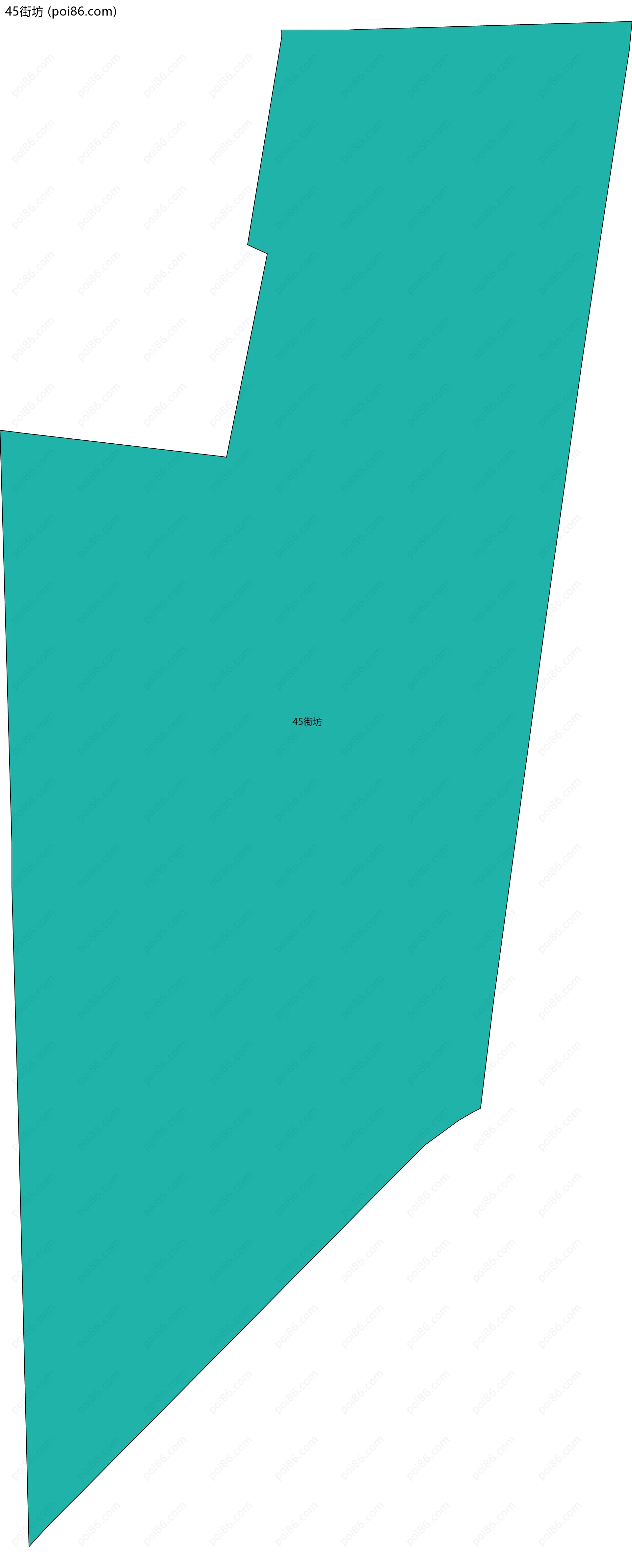 45街坊边界地图