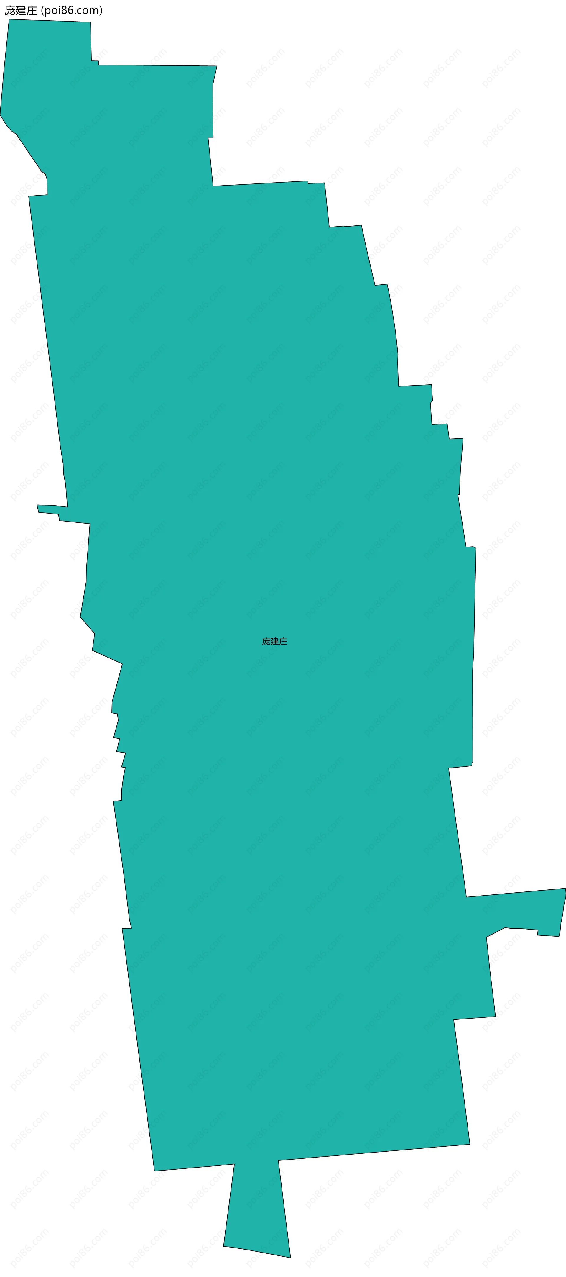 庞建庄边界地图