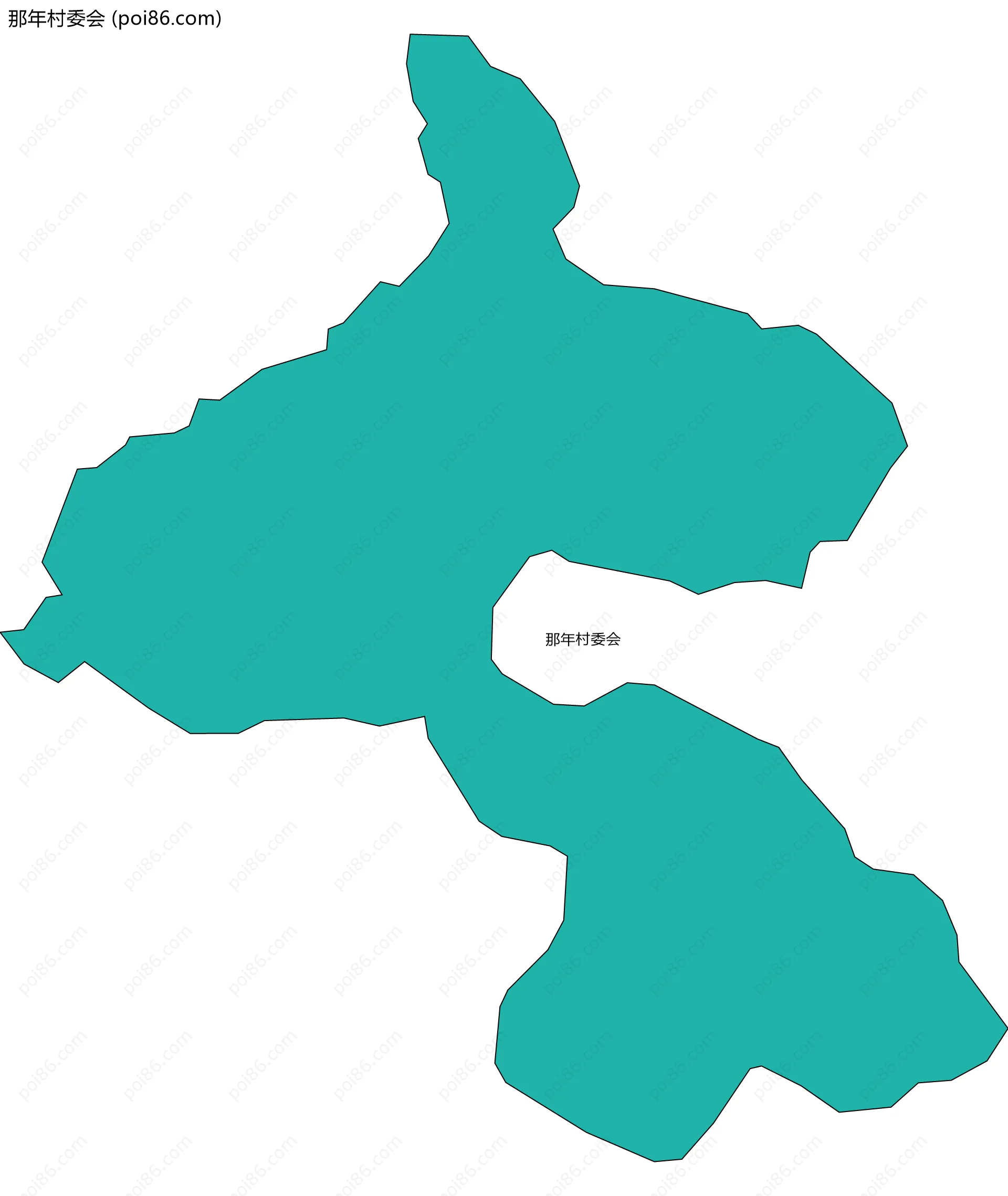 那年村委会边界地图