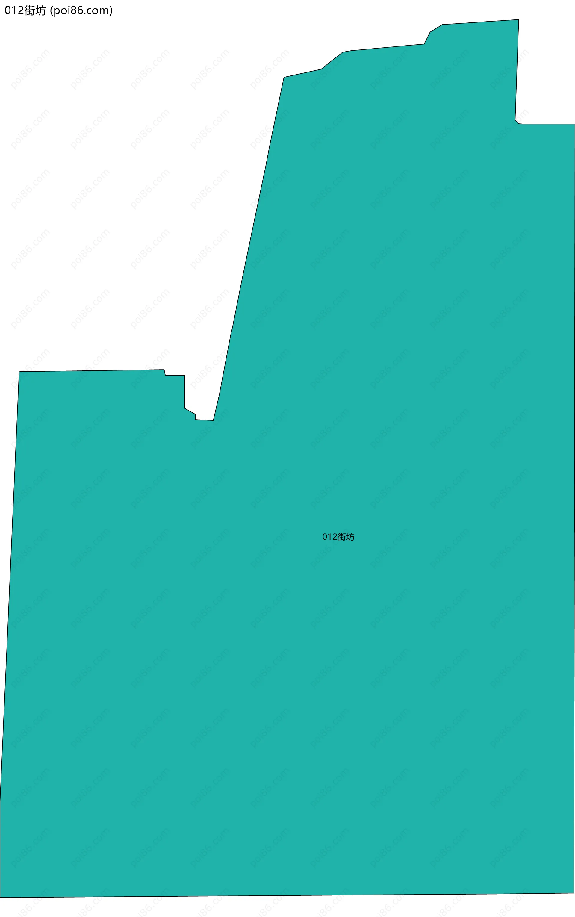 012街坊边界地图