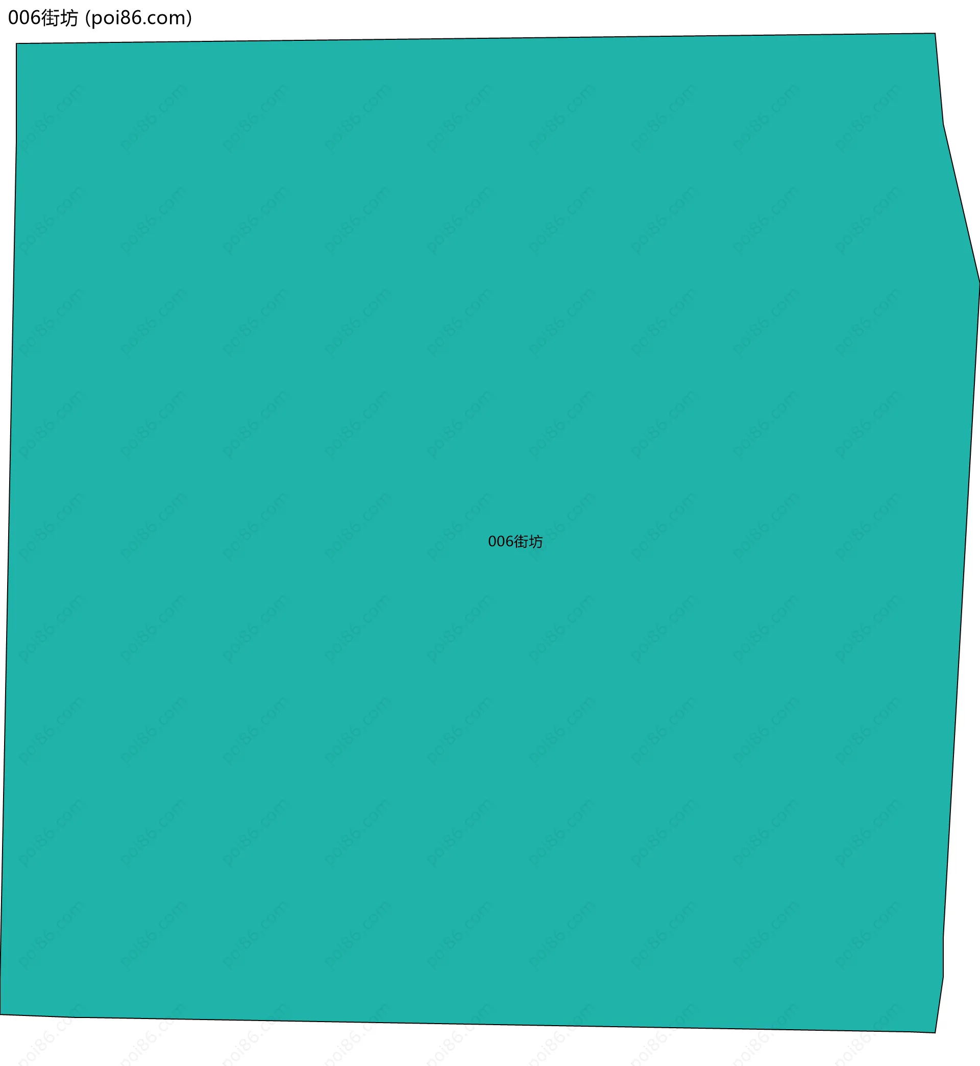 006街坊边界地图