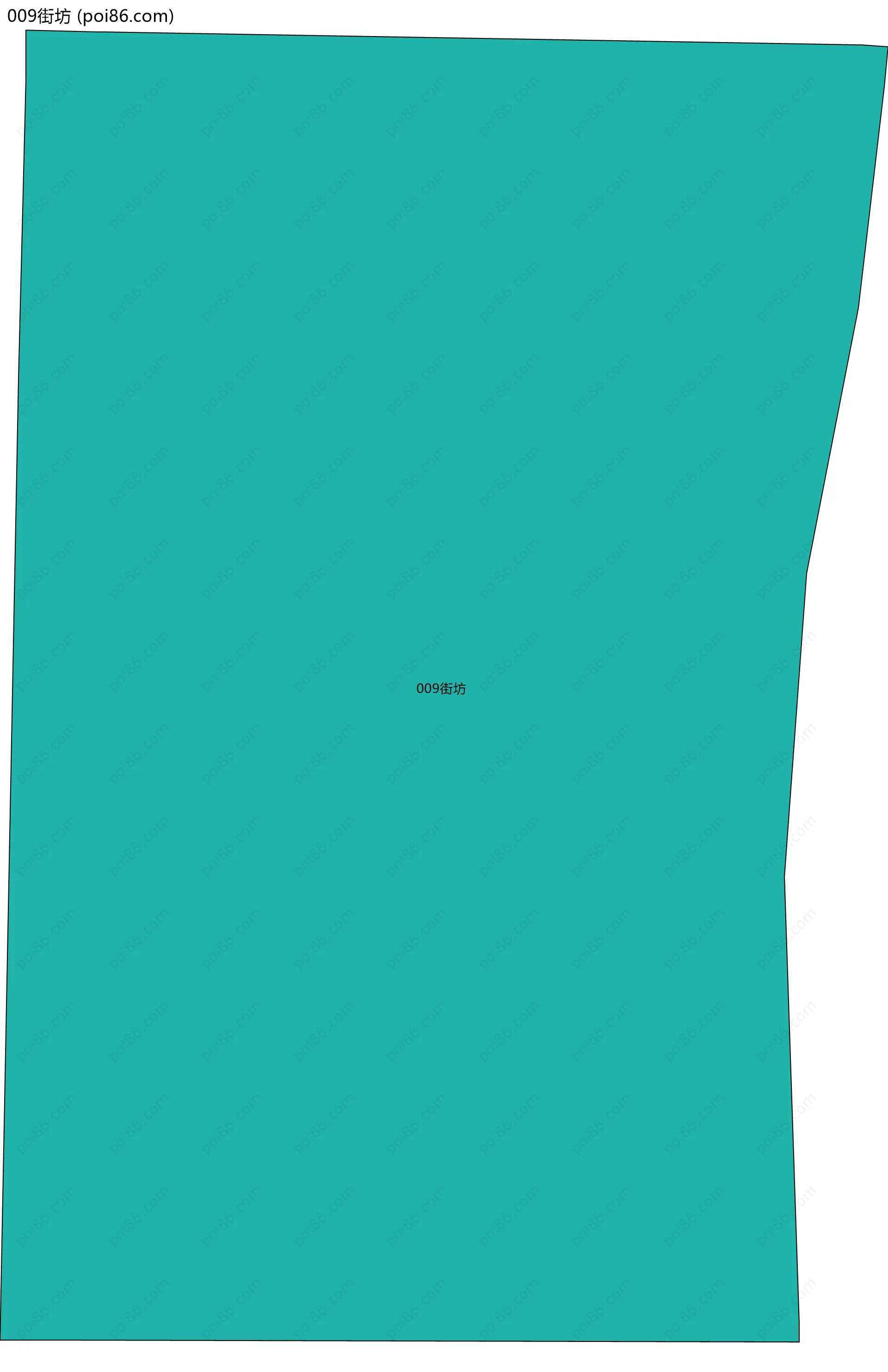 009街坊边界地图