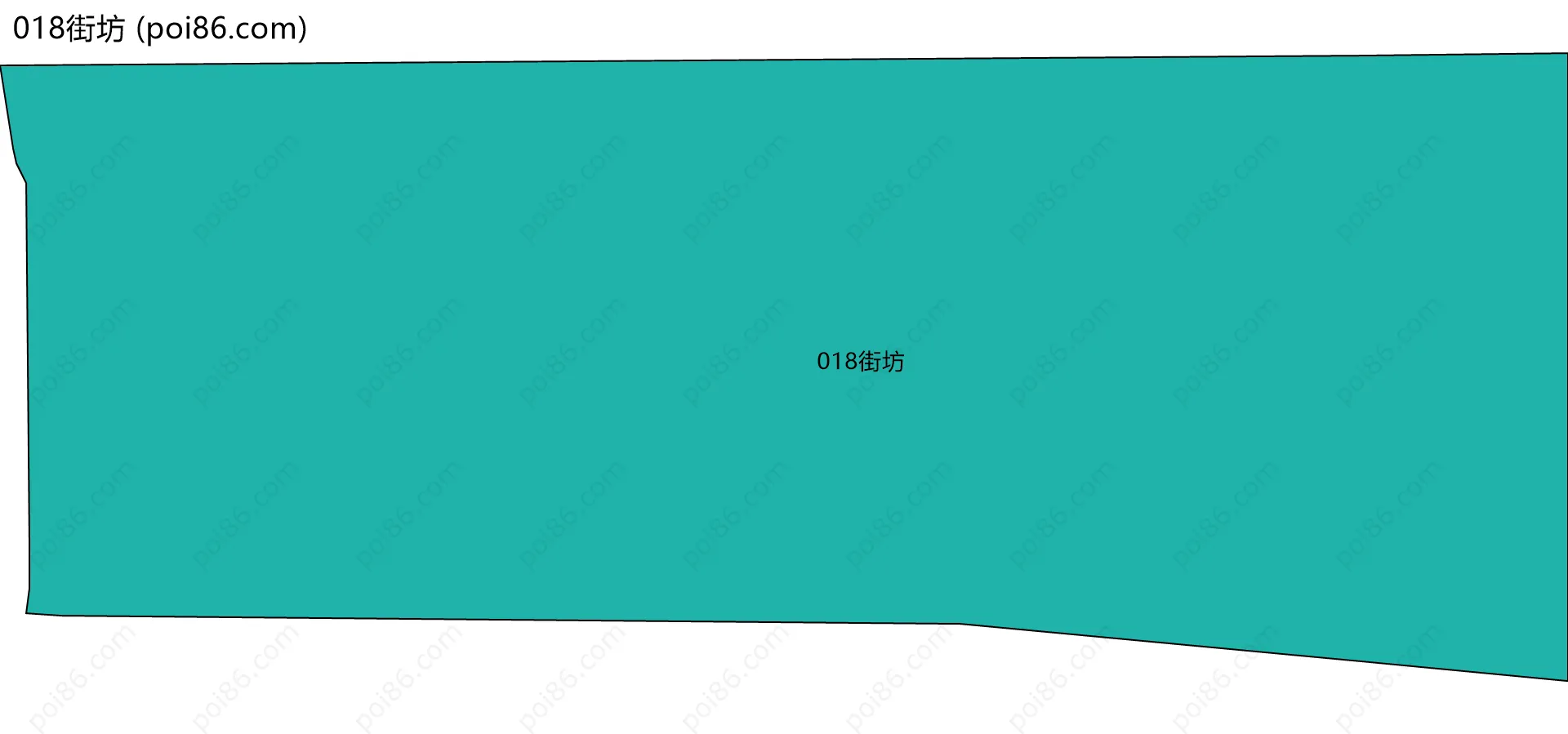 018街坊边界地图