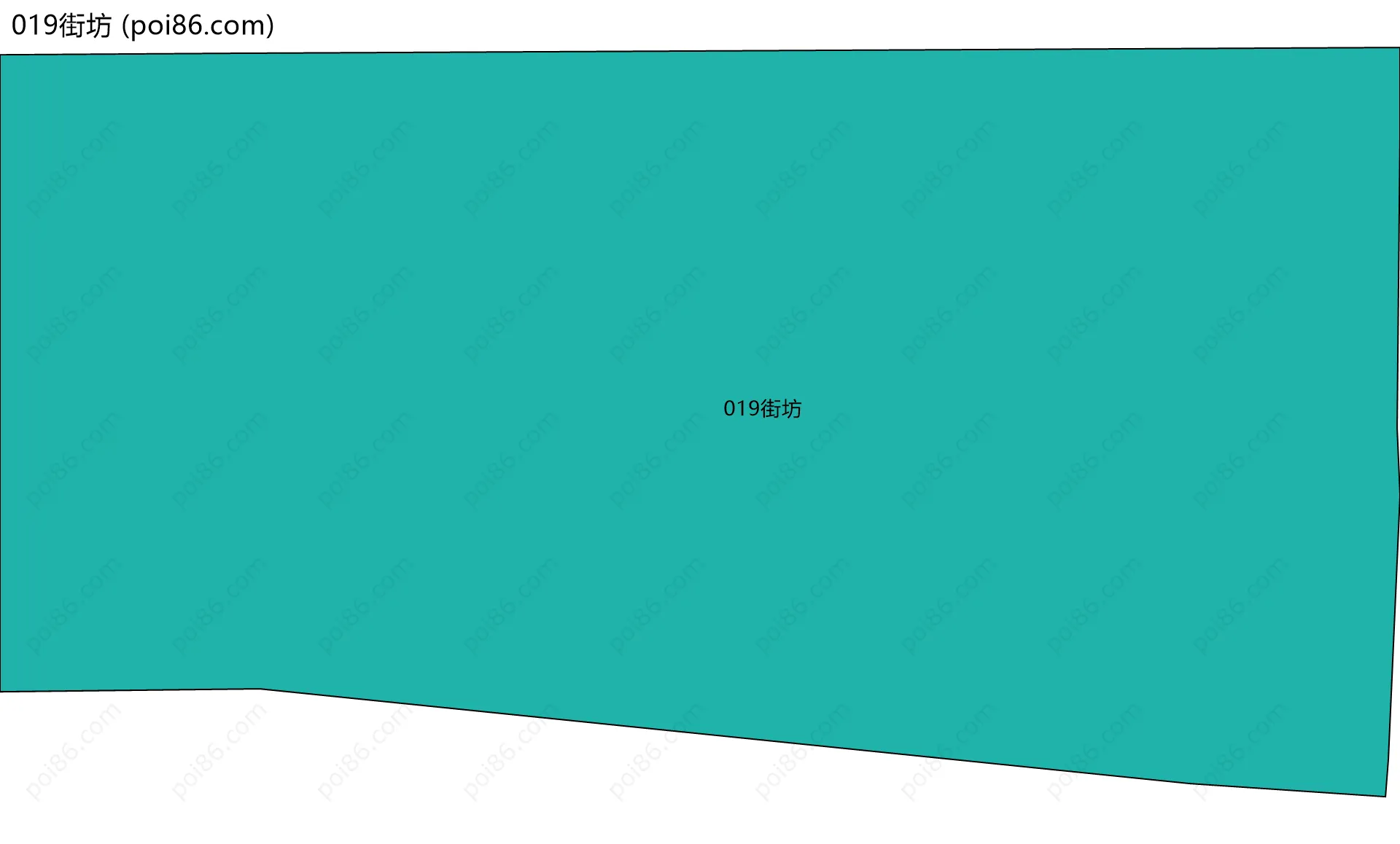 019街坊边界地图