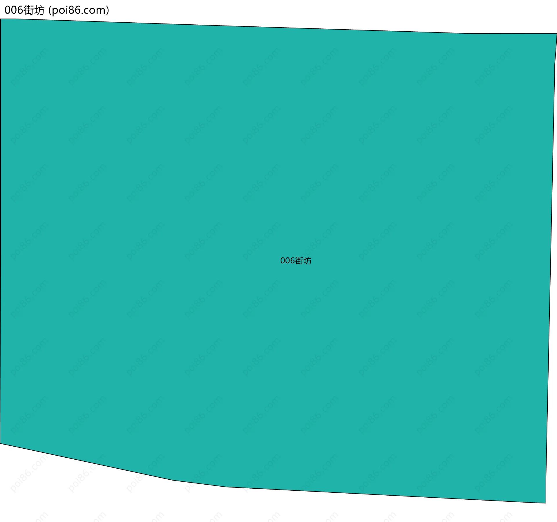 006街坊边界地图