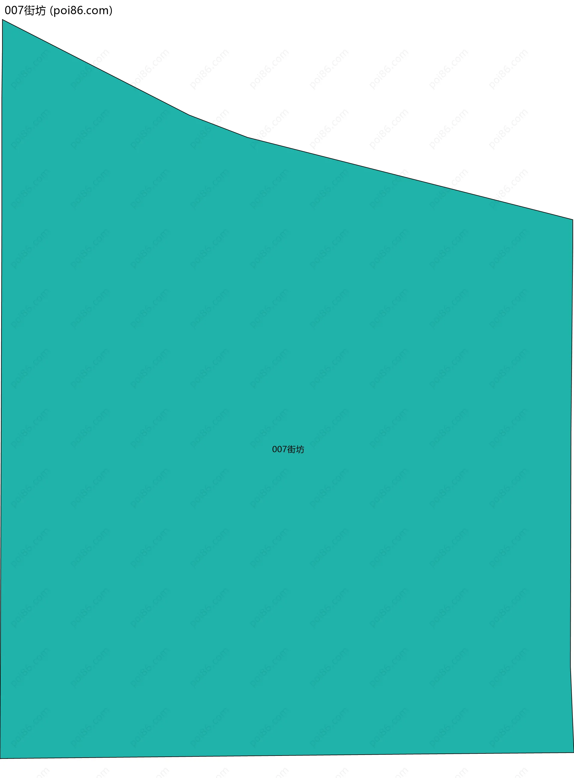 007街坊边界地图