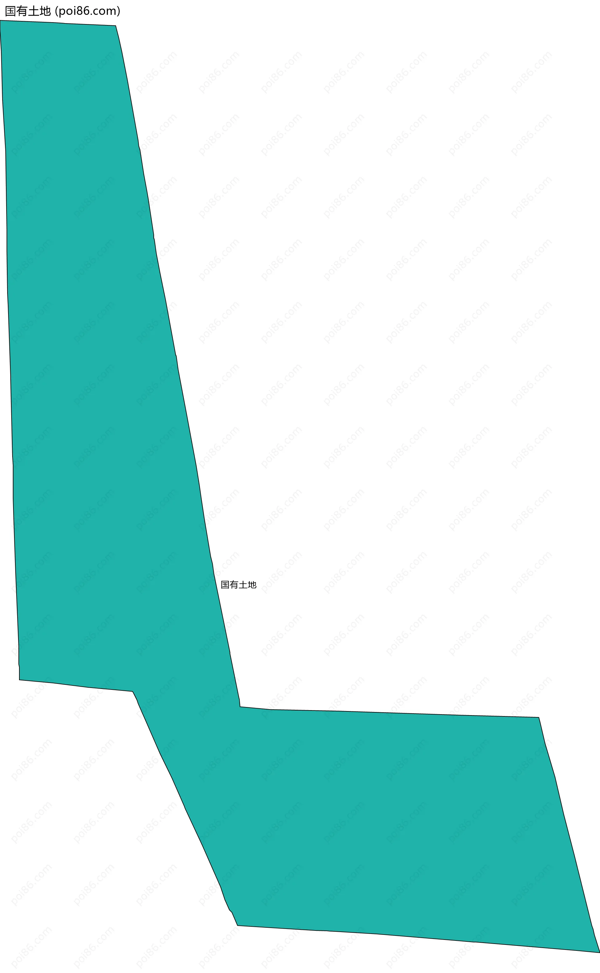 国有土地边界地图