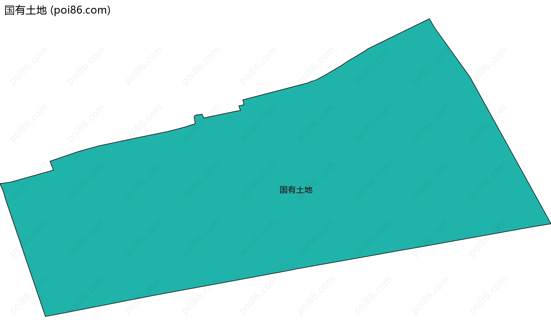 国有土地边界地图