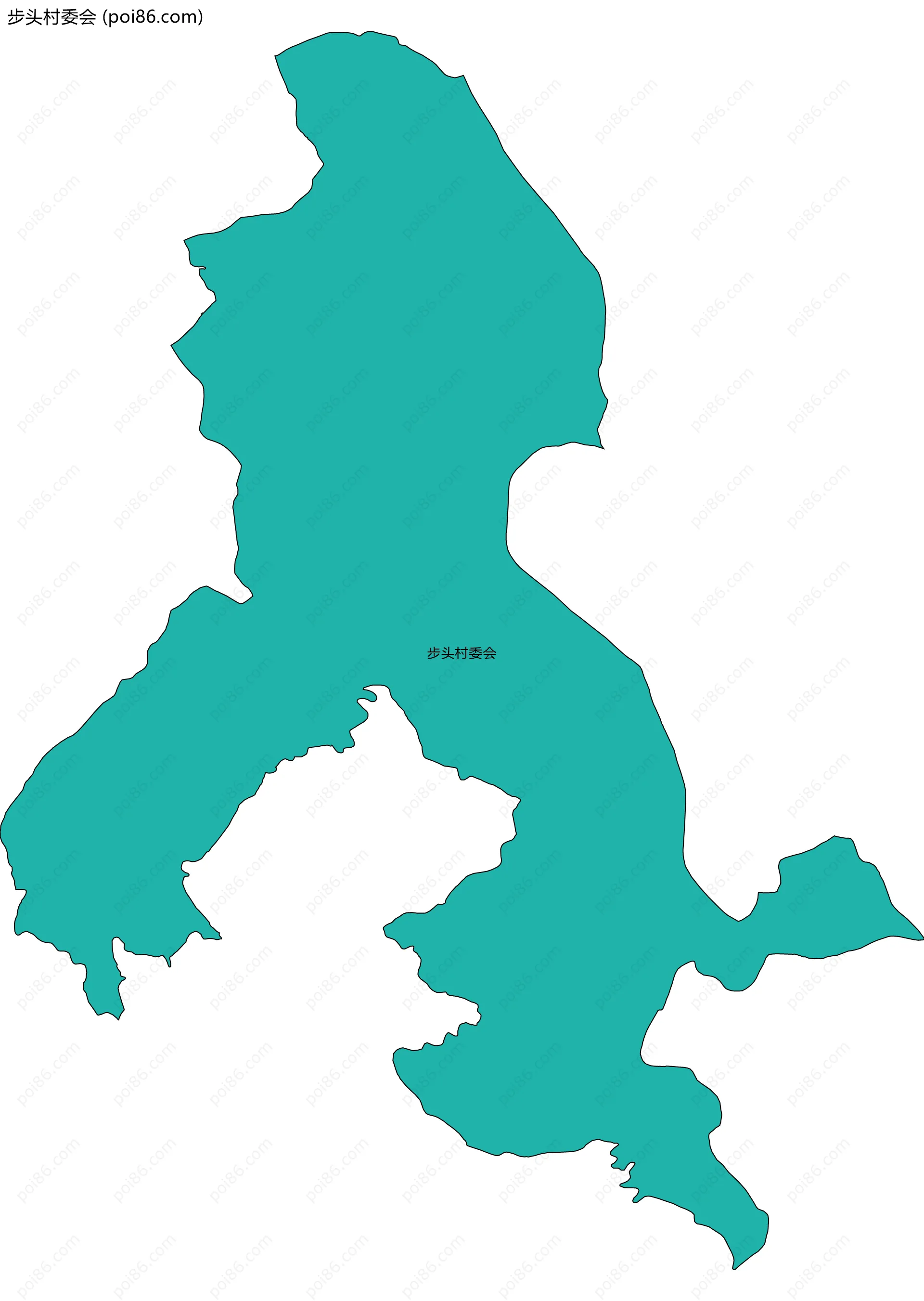 步头村委会边界地图