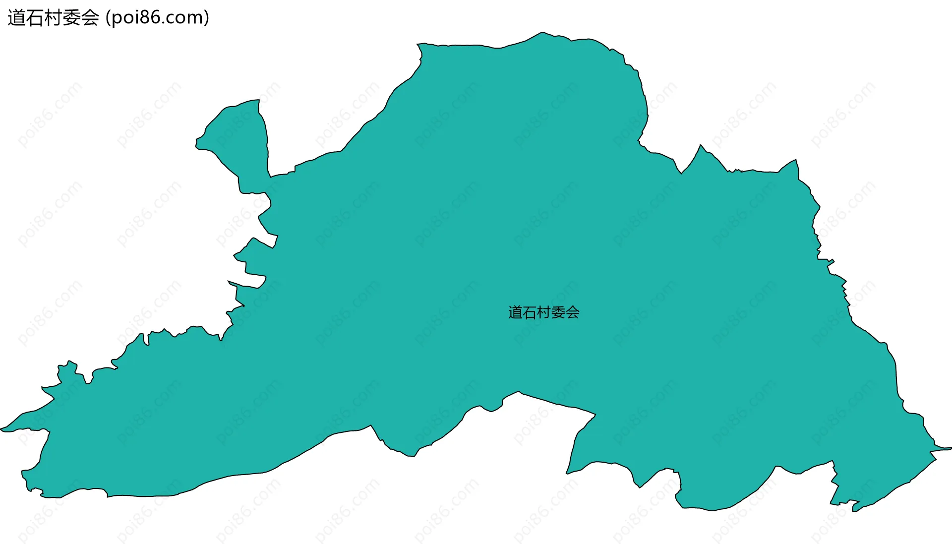 道石村委会边界地图