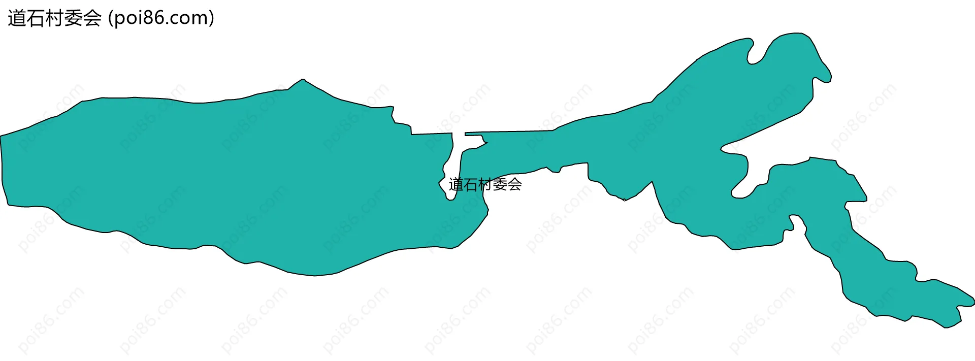 道石村委会边界地图