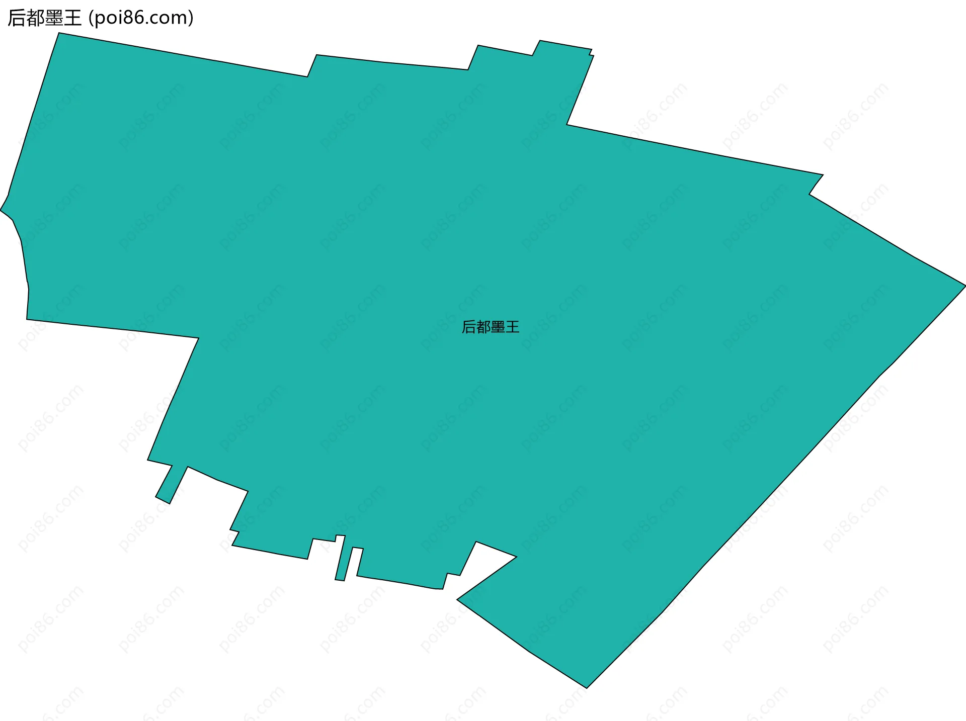 后都墨王边界地图