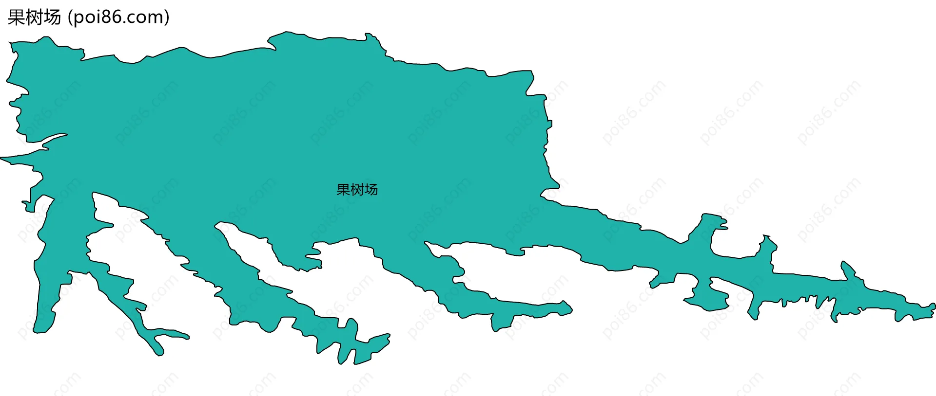 果树场边界地图