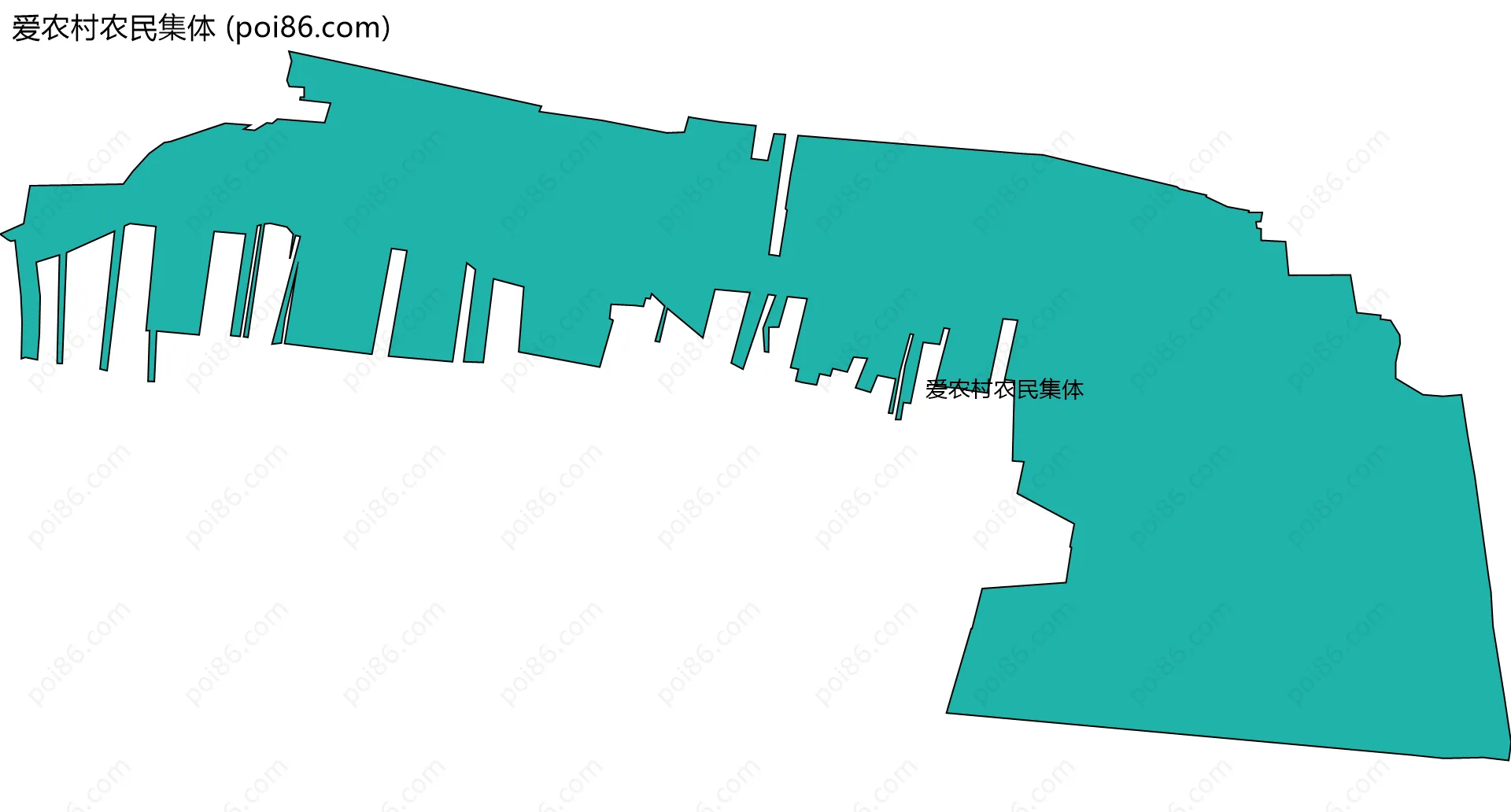 爱农村农民集体边界地图