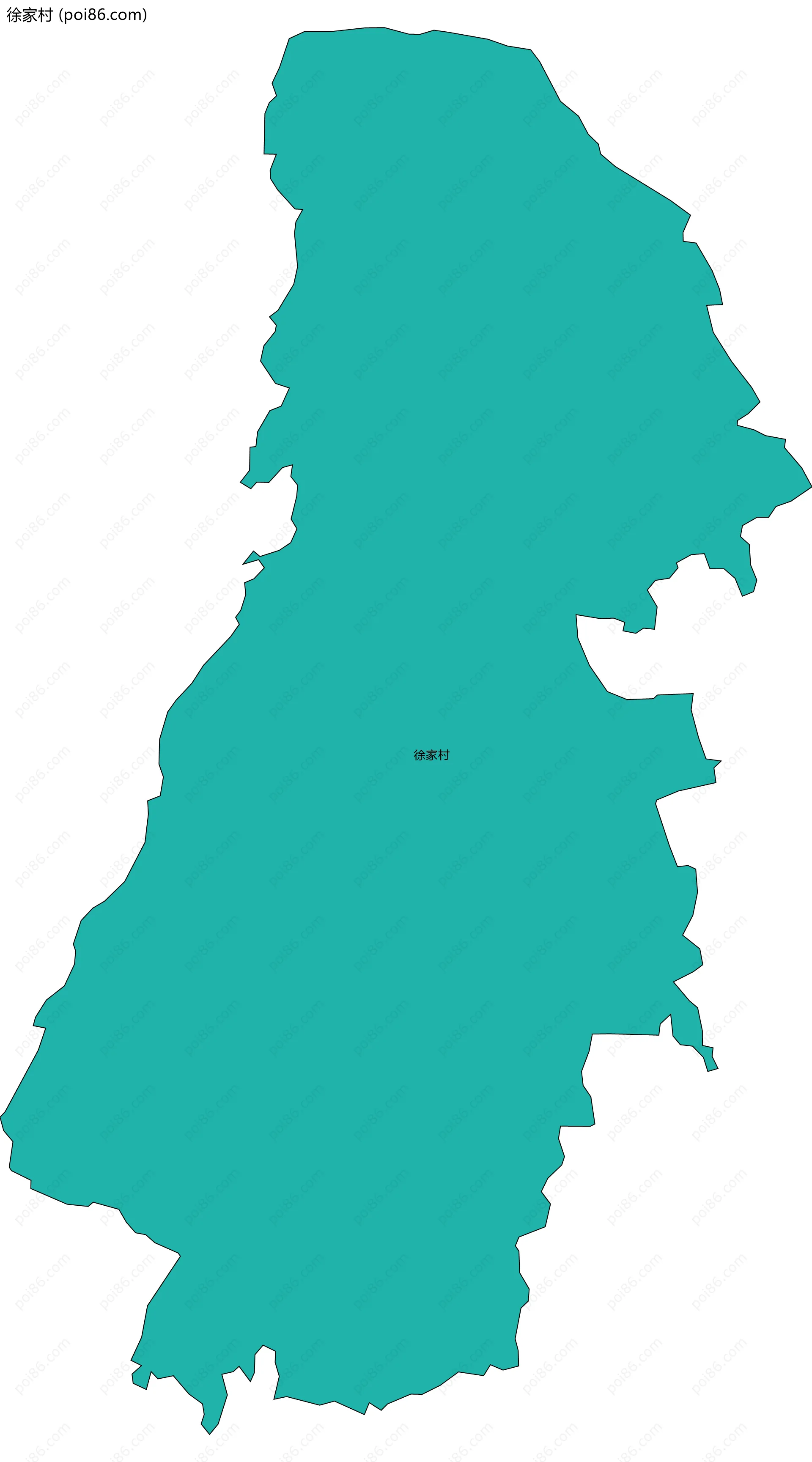 徐家村边界地图