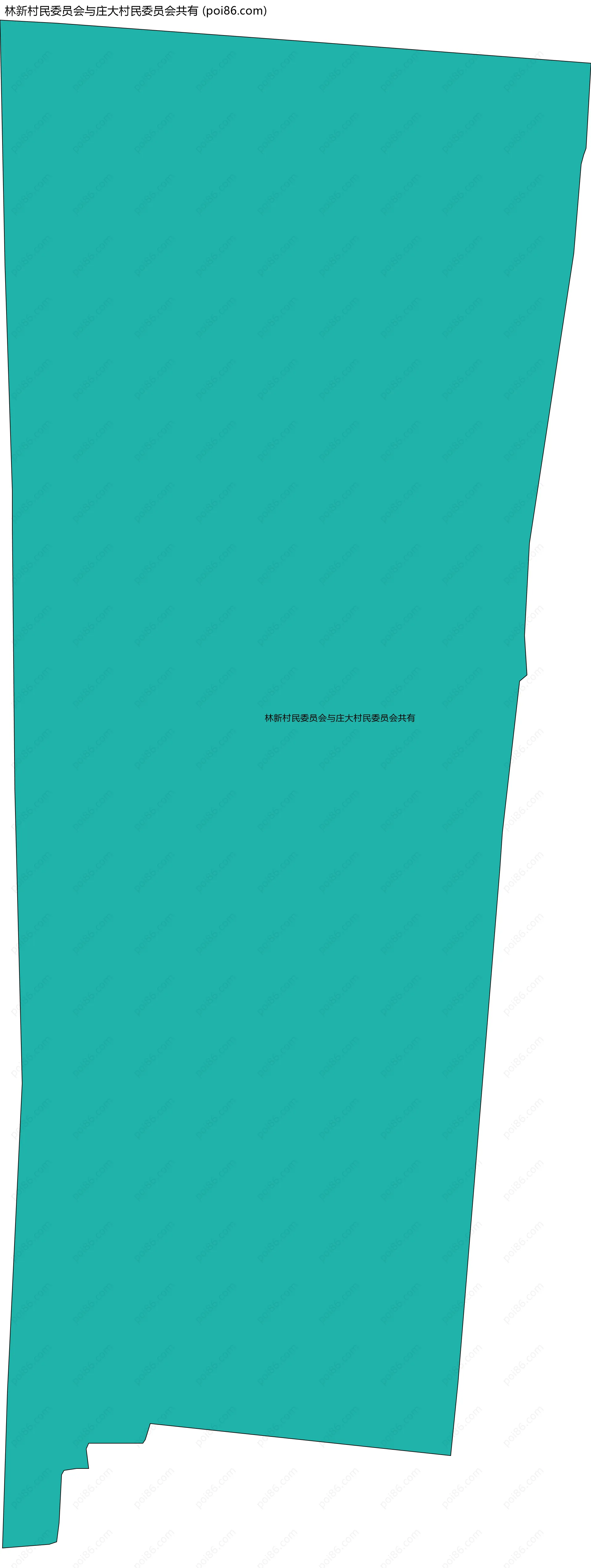 林新村民委员会与庄大村民委员会共有边界地图