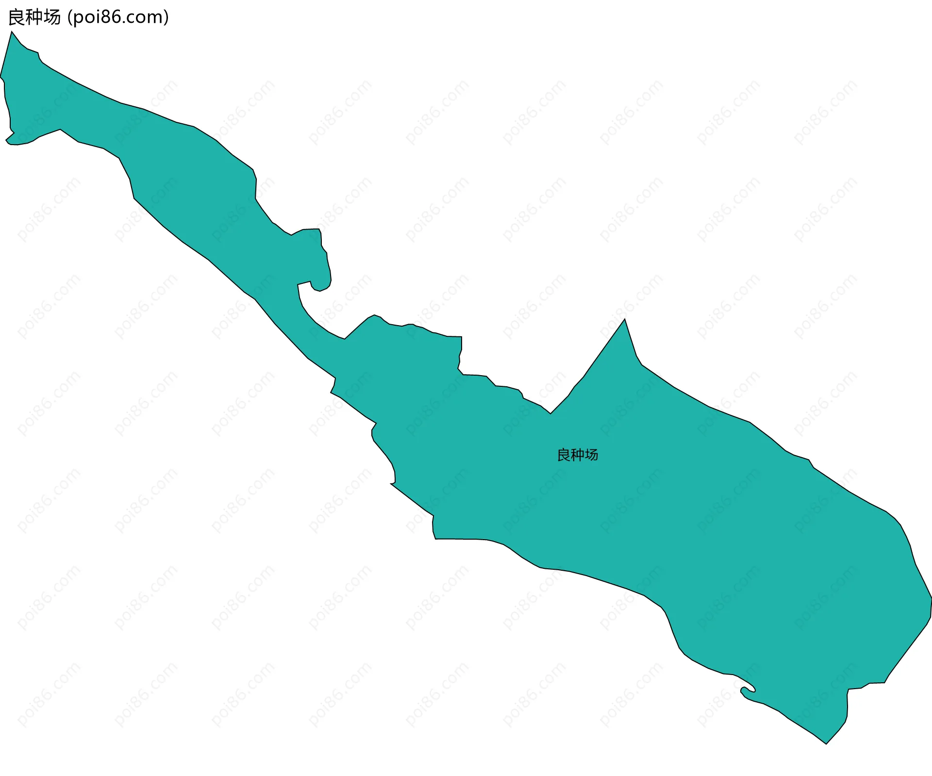 良种场边界地图