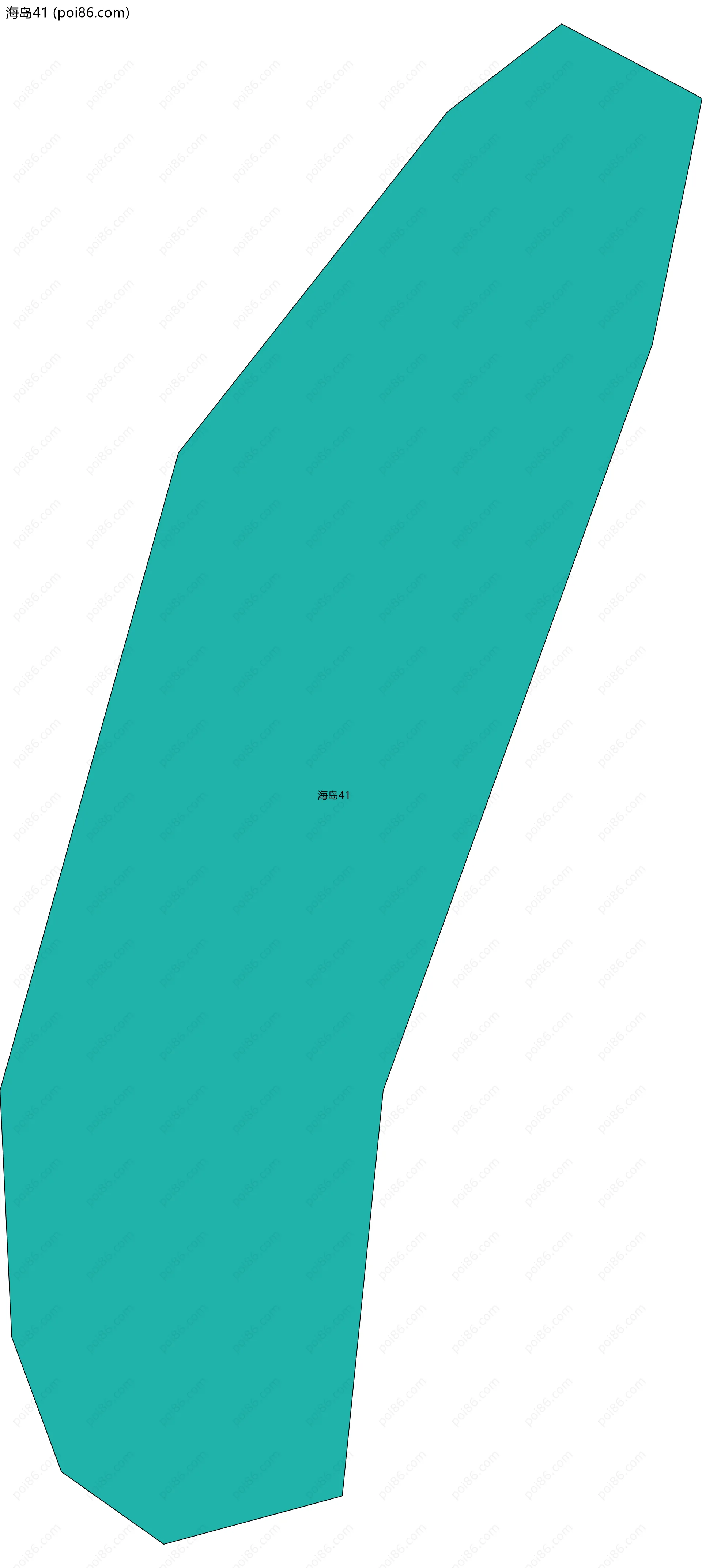 海岛41边界地图