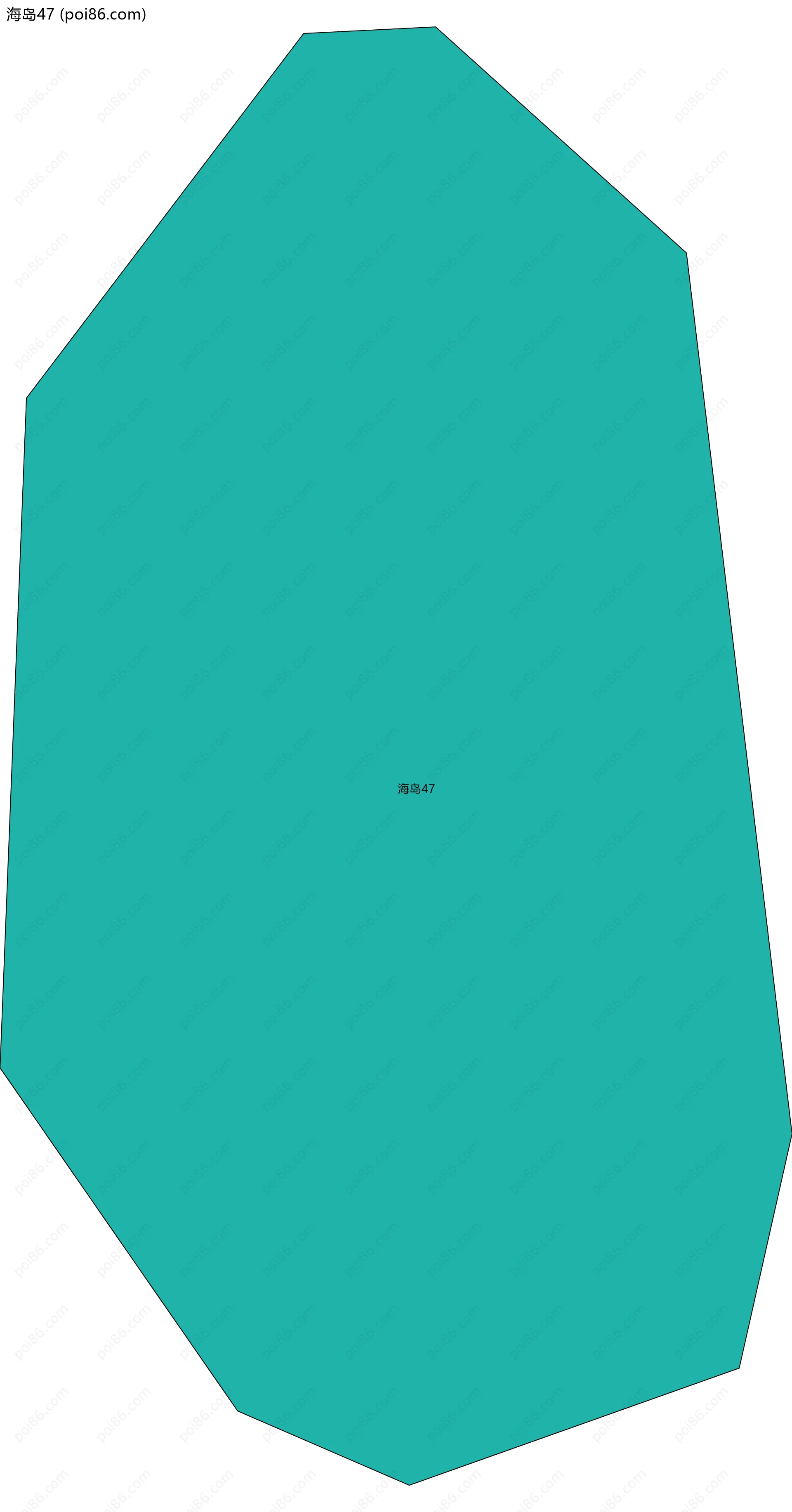 海岛47边界地图