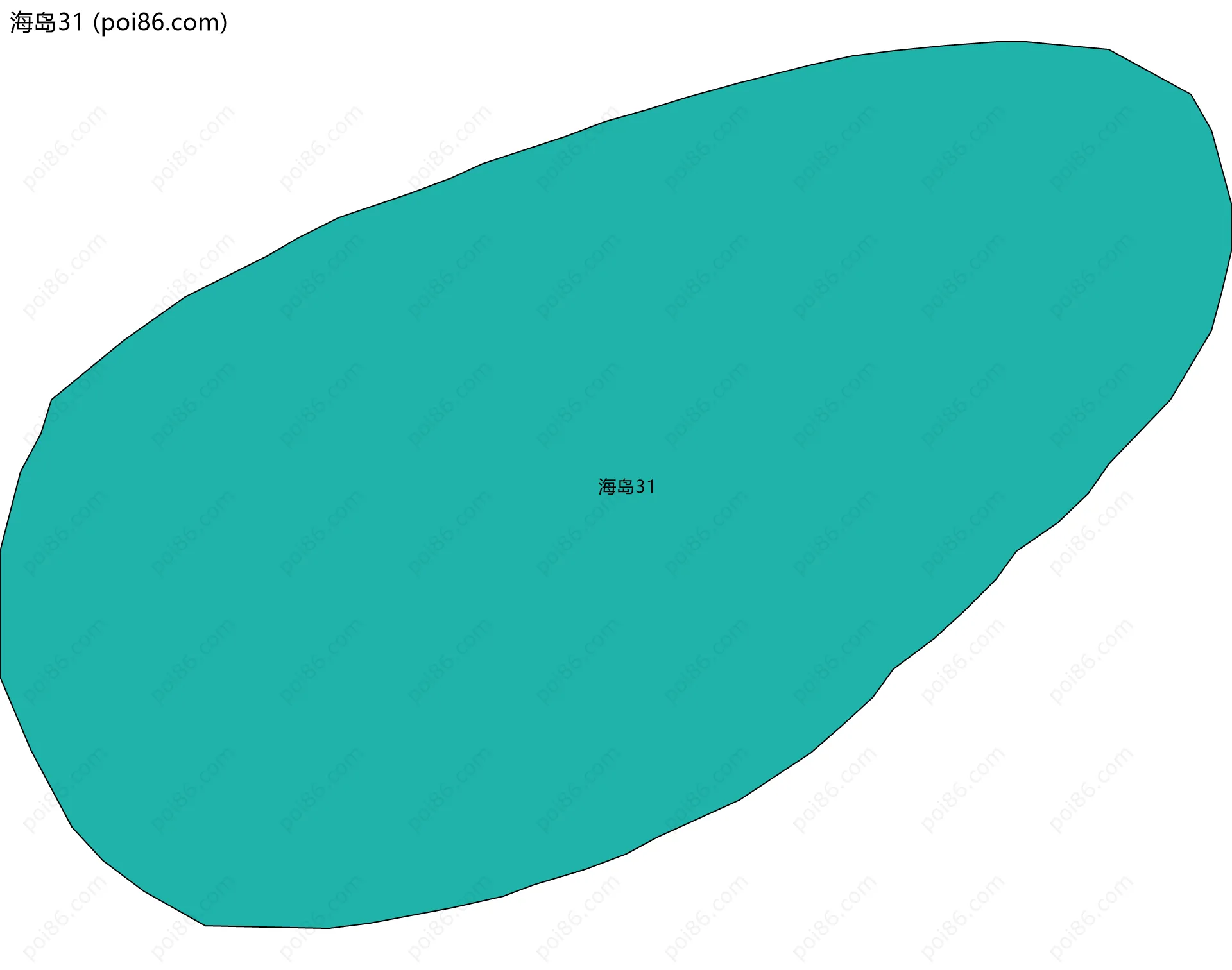 海岛31边界地图