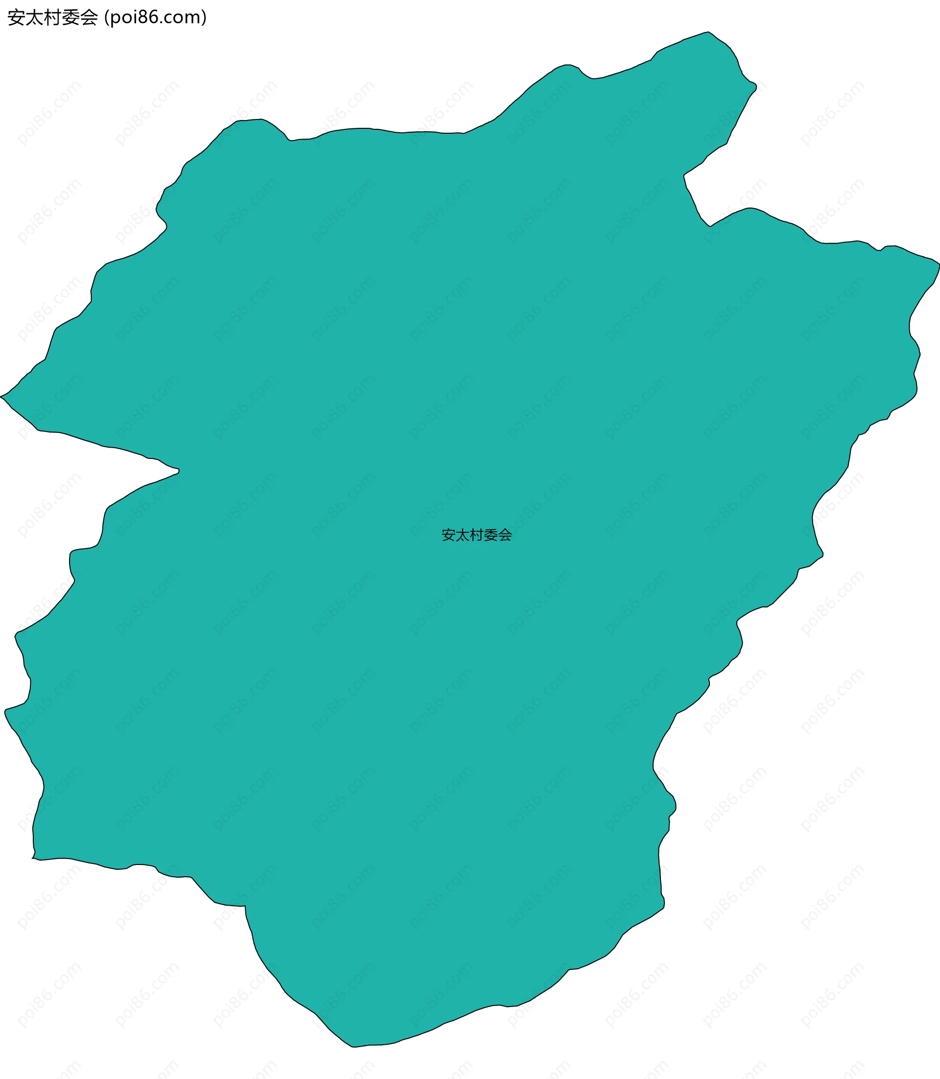 安太村委会边界地图