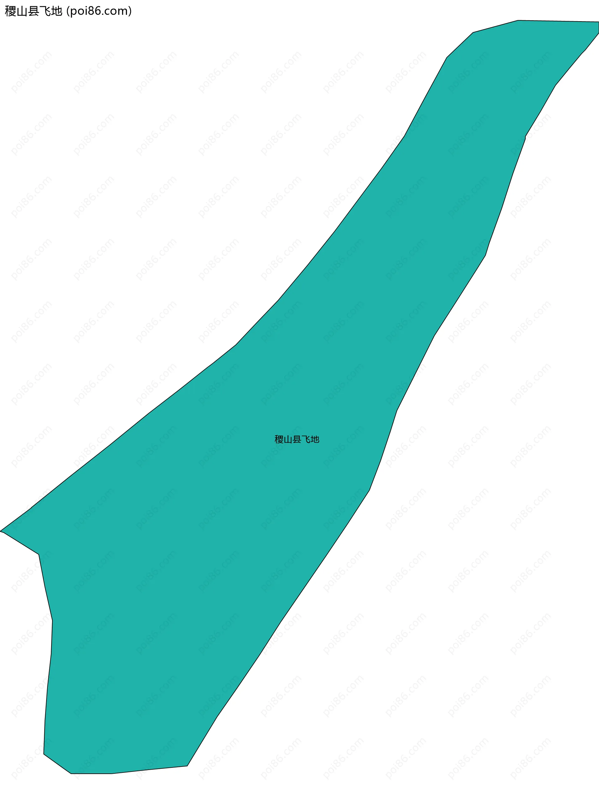 稷山县飞地边界地图