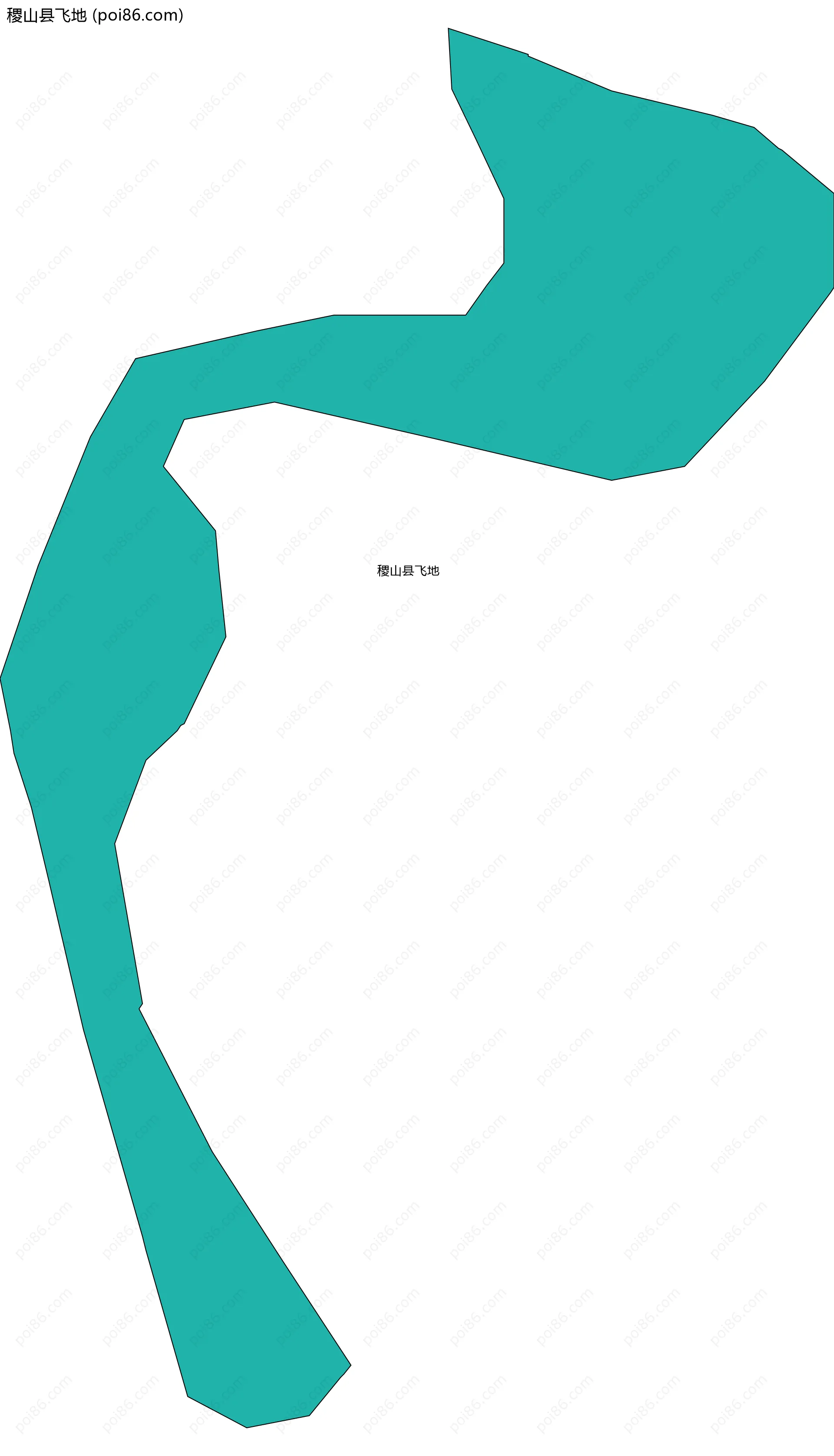 稷山县飞地边界地图